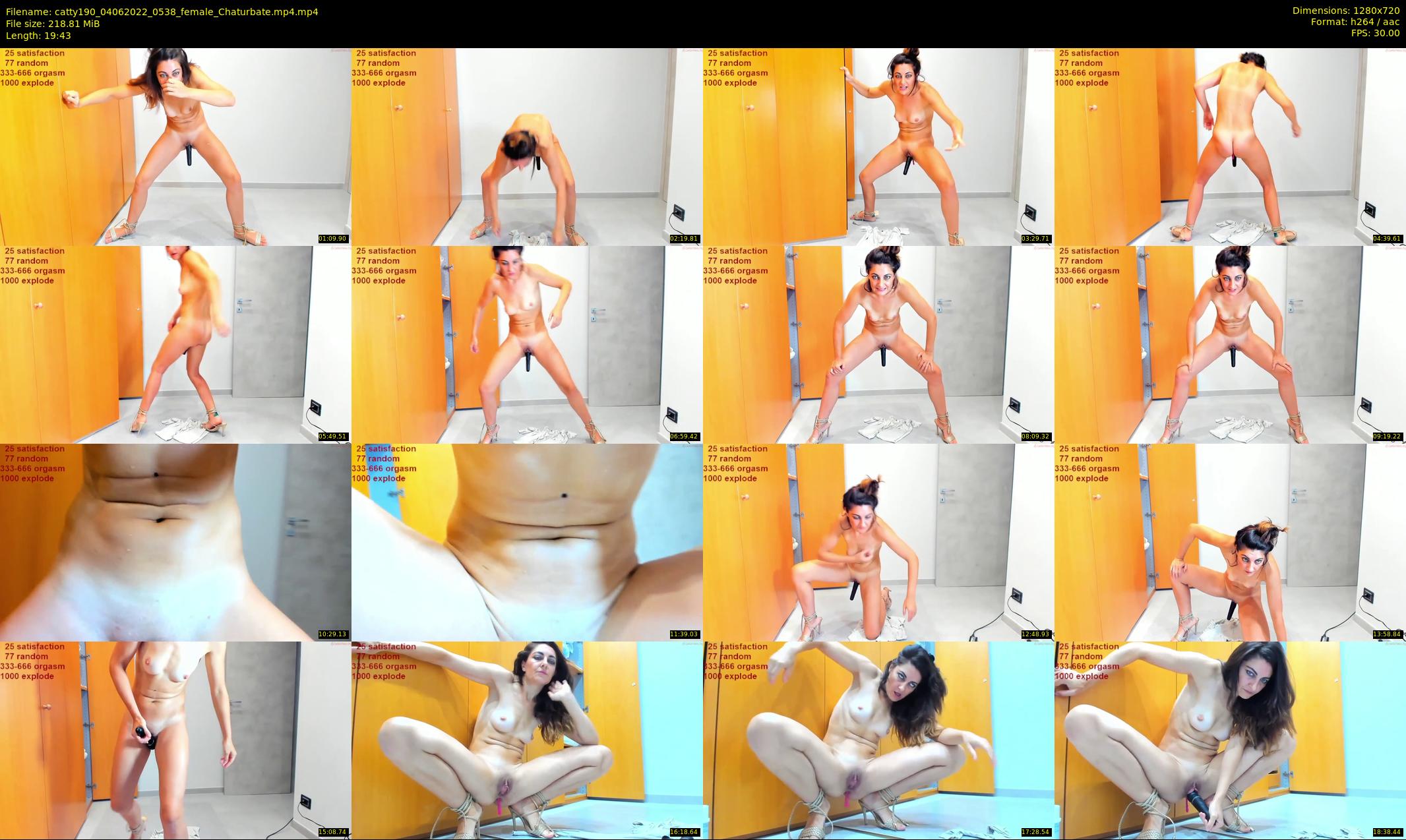 catty190 — 20 minute Chaturbate female cam show recording, 720p, Jun 4, 2022