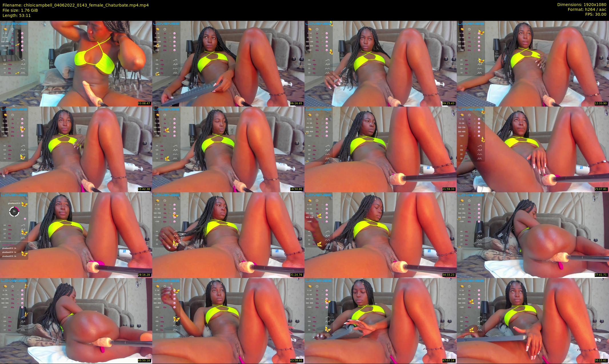 chloicampbell — 54 minute Chaturbate female cam show recording, 1080p, Jun 4, 2022