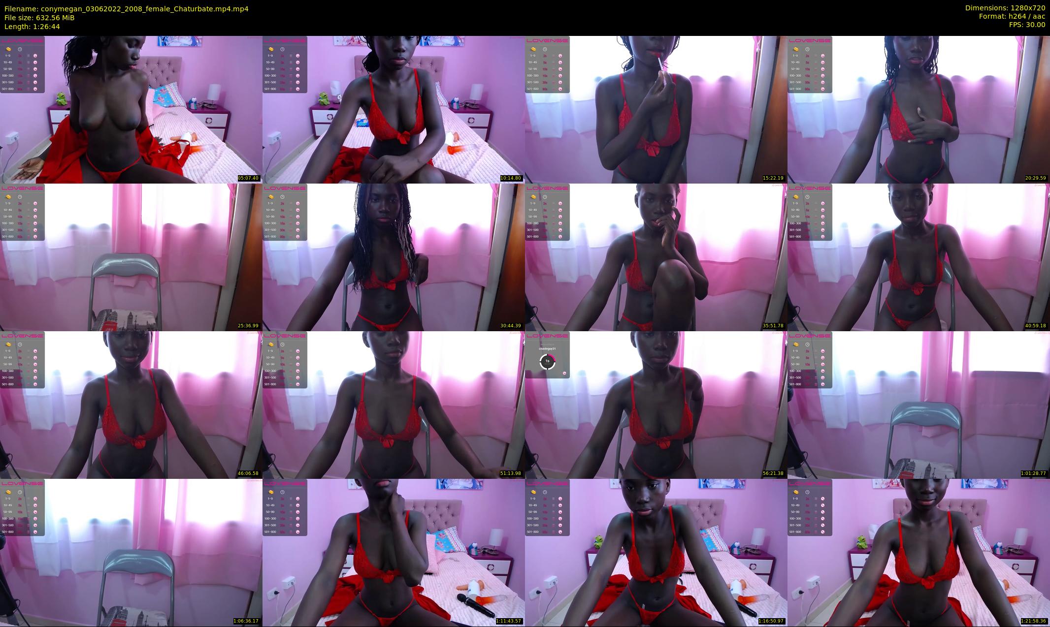 conymegan — 87 minute Chaturbate female cam show recording, 720p, Jun 3, 2022