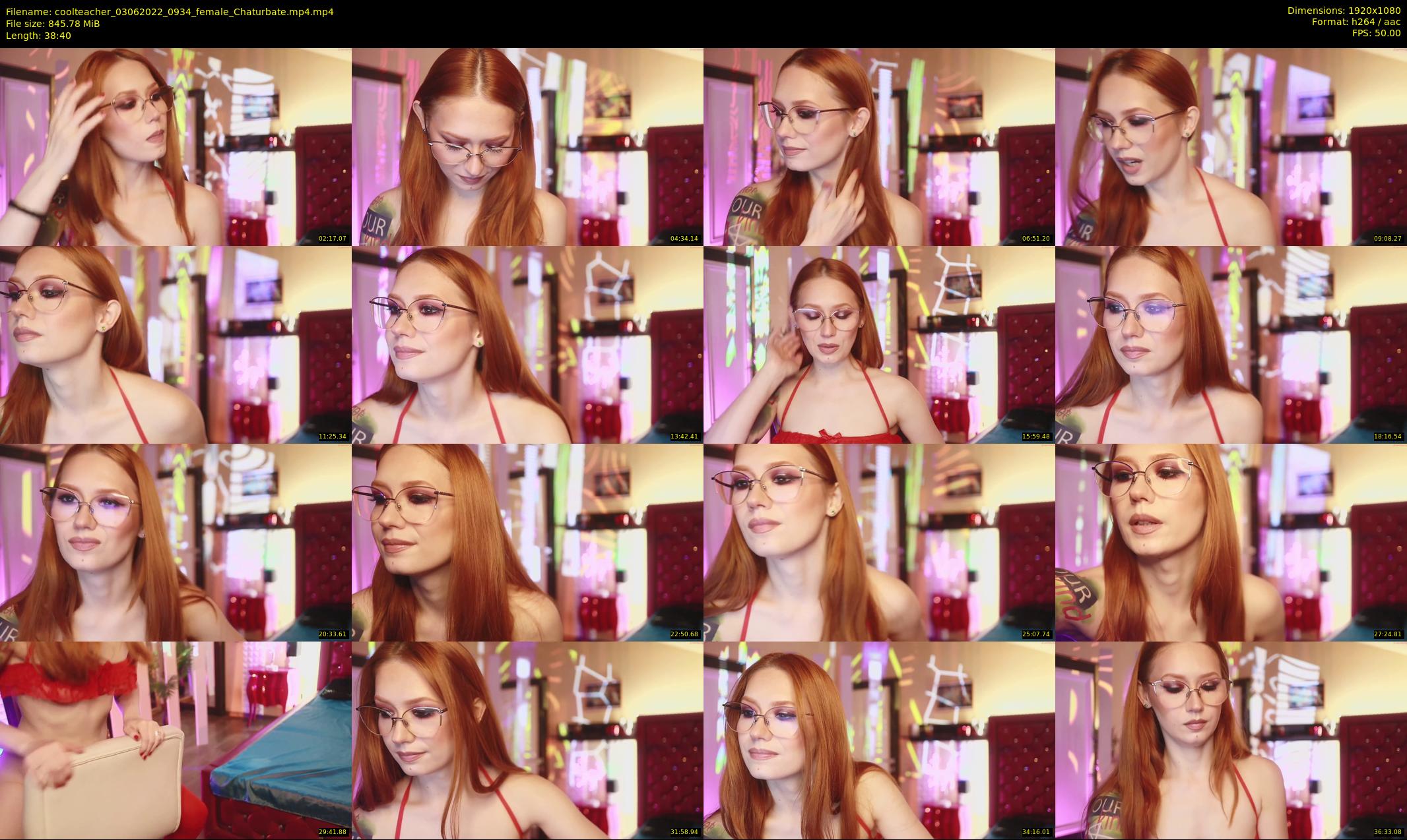 coolteacher — 39 minute Chaturbate female cam show recording, 1080p, Jun 3, 2022