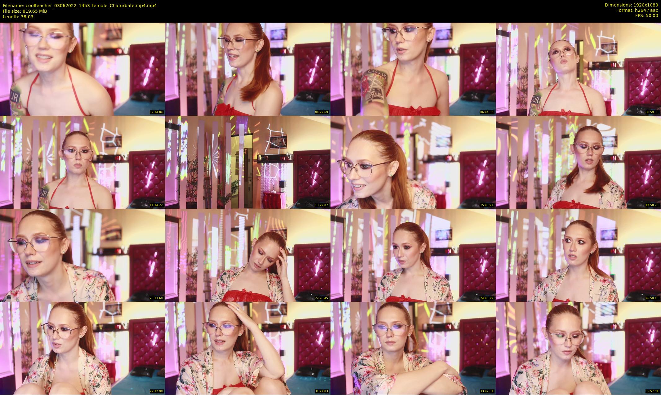coolteacher — 39 minute Chaturbate female cam show recording, 1080p, Jun 3, 2022