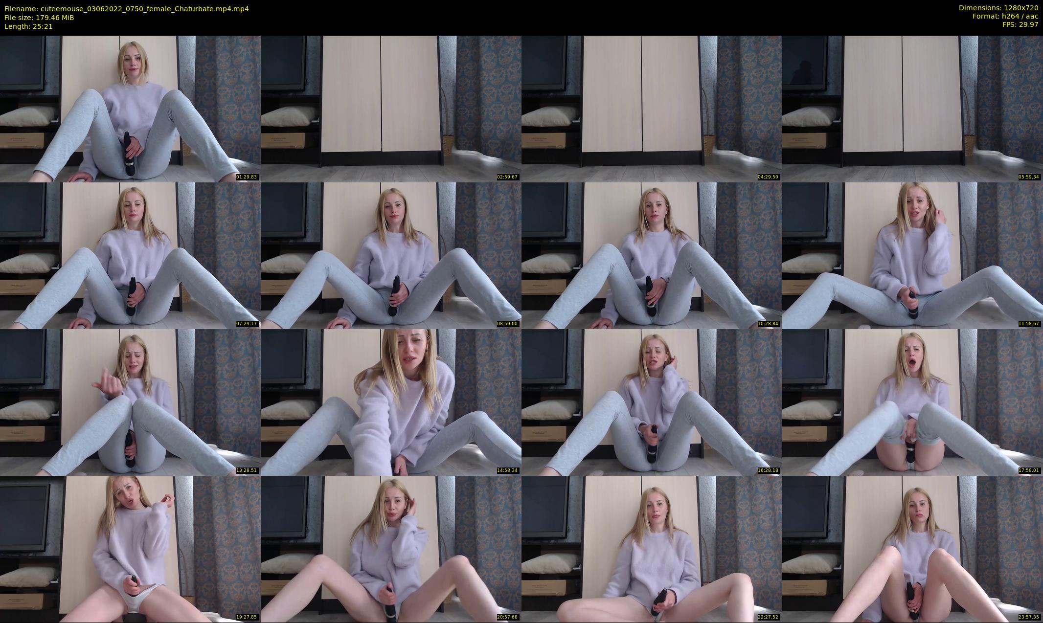 cuteemouse — 26 minute Chaturbate female cam show recording, 720p, Jun 3, 2022
