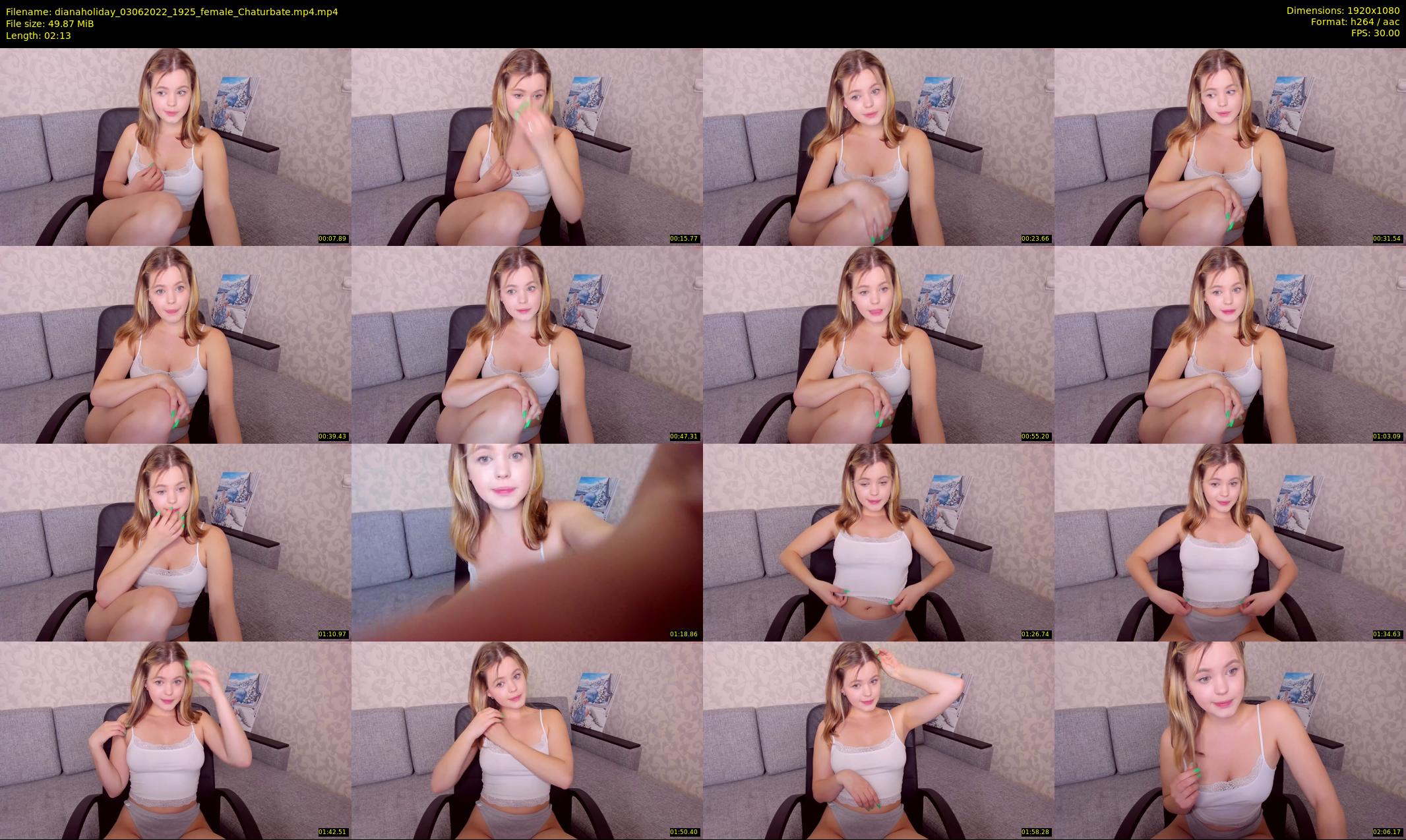dianaholiday — 3 minute Chaturbate female cam show recording, 1080p, Jun 3, 2022