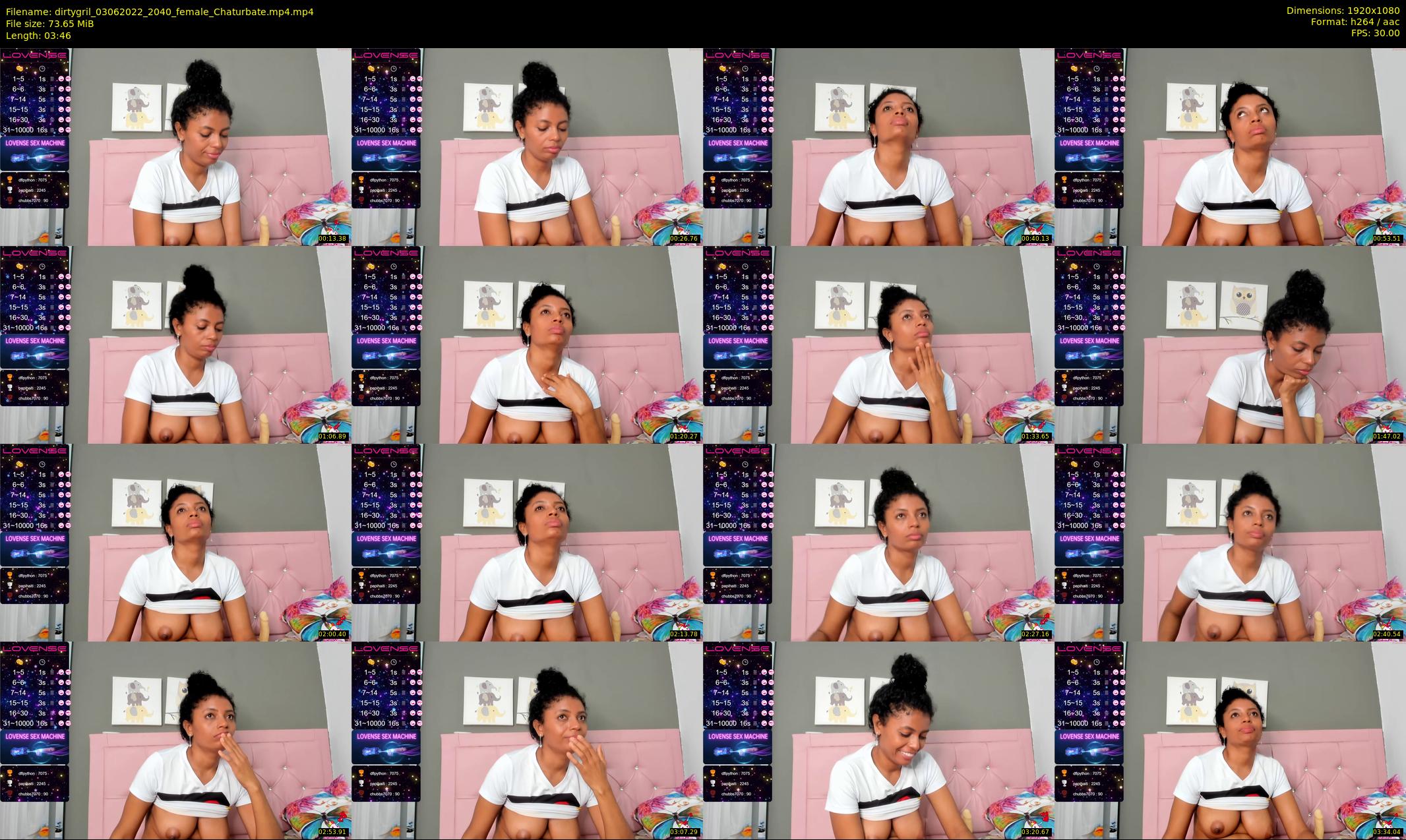dirtygril — 4 minute Chaturbate female cam show recording, 1080p, Jun 3, 2022