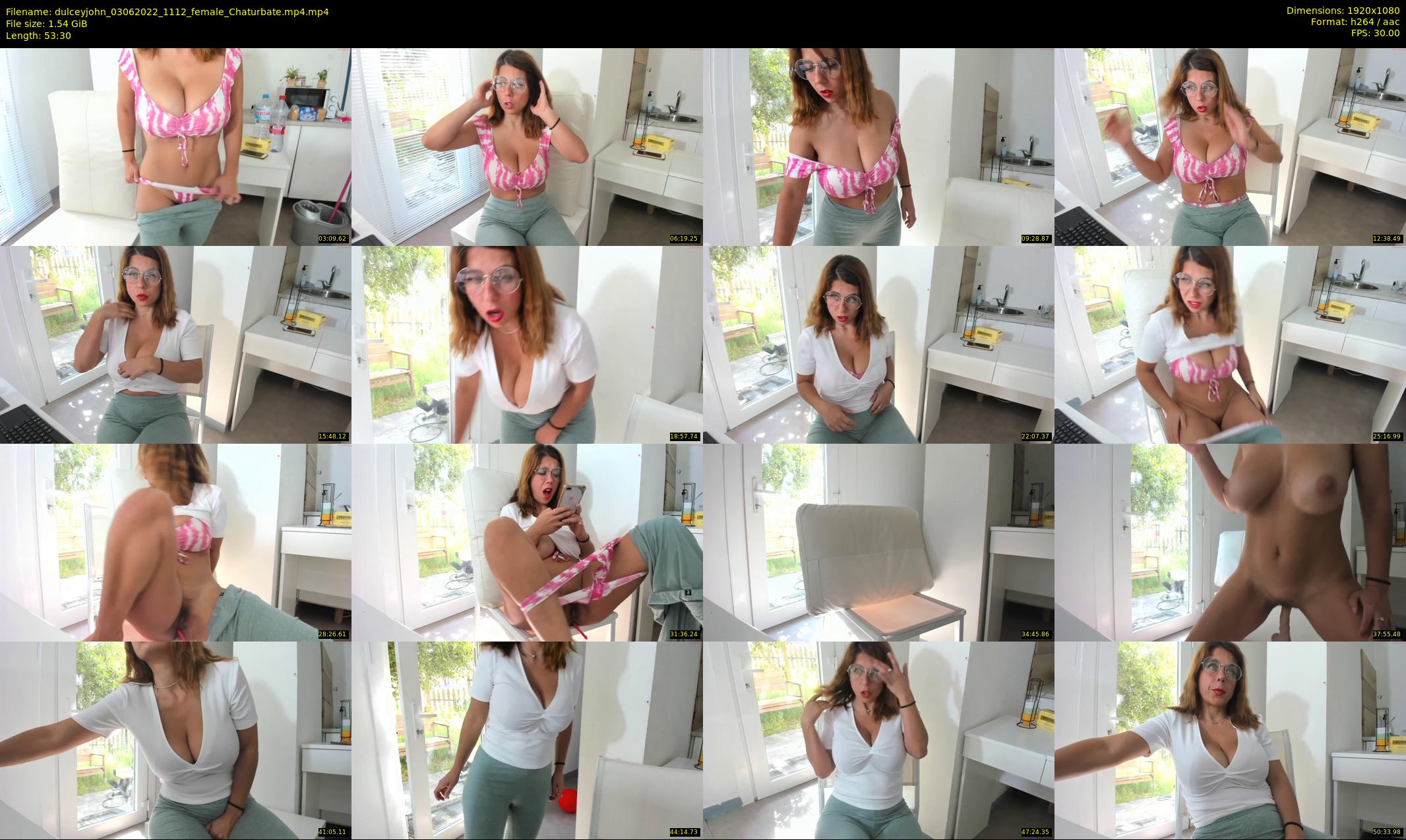 dulceyjohn — 54 minute Chaturbate female cam show recording, 1080p, Jun 3, 2022