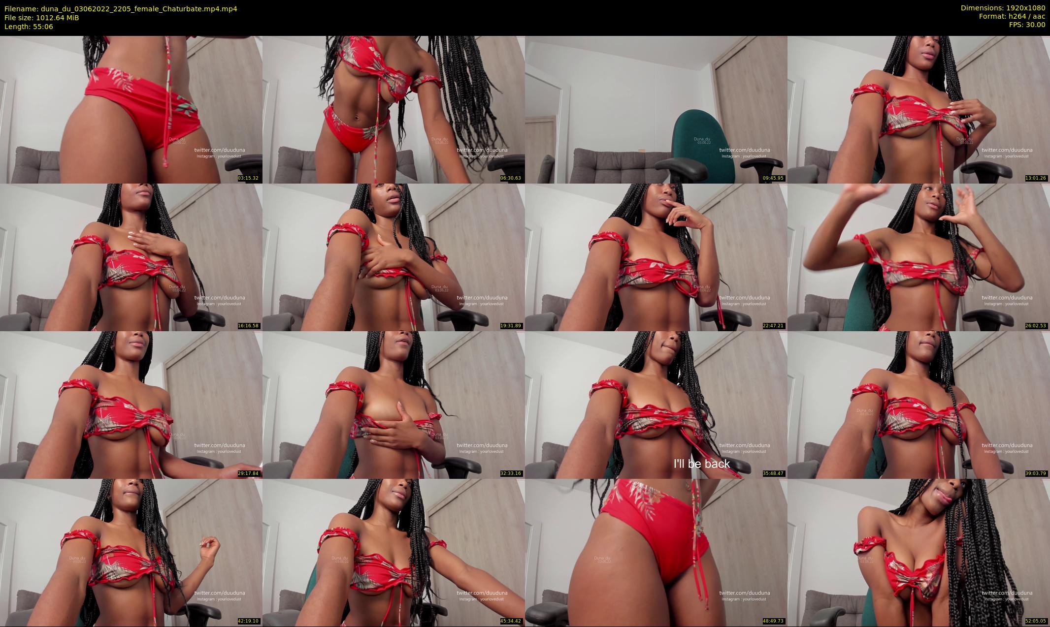 duna_du — 56 minute Chaturbate female cam show recording, 1080p, Jun 3, 2022