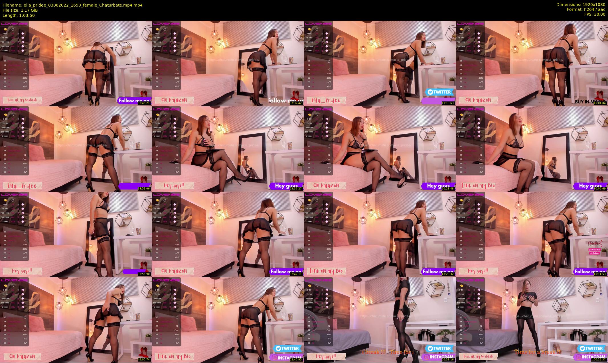 ella_pridee — 64 minute Chaturbate female cam show recording, 1080p, Jun 3, 2022