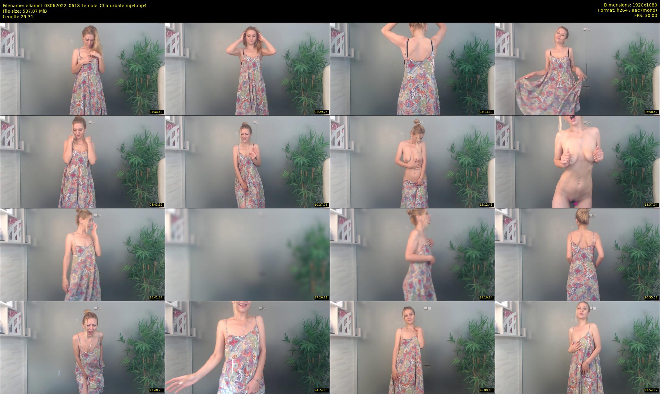 ellamilf — 30 minute Chaturbate female cam show recording, 1080p, Jun 3, 2022
