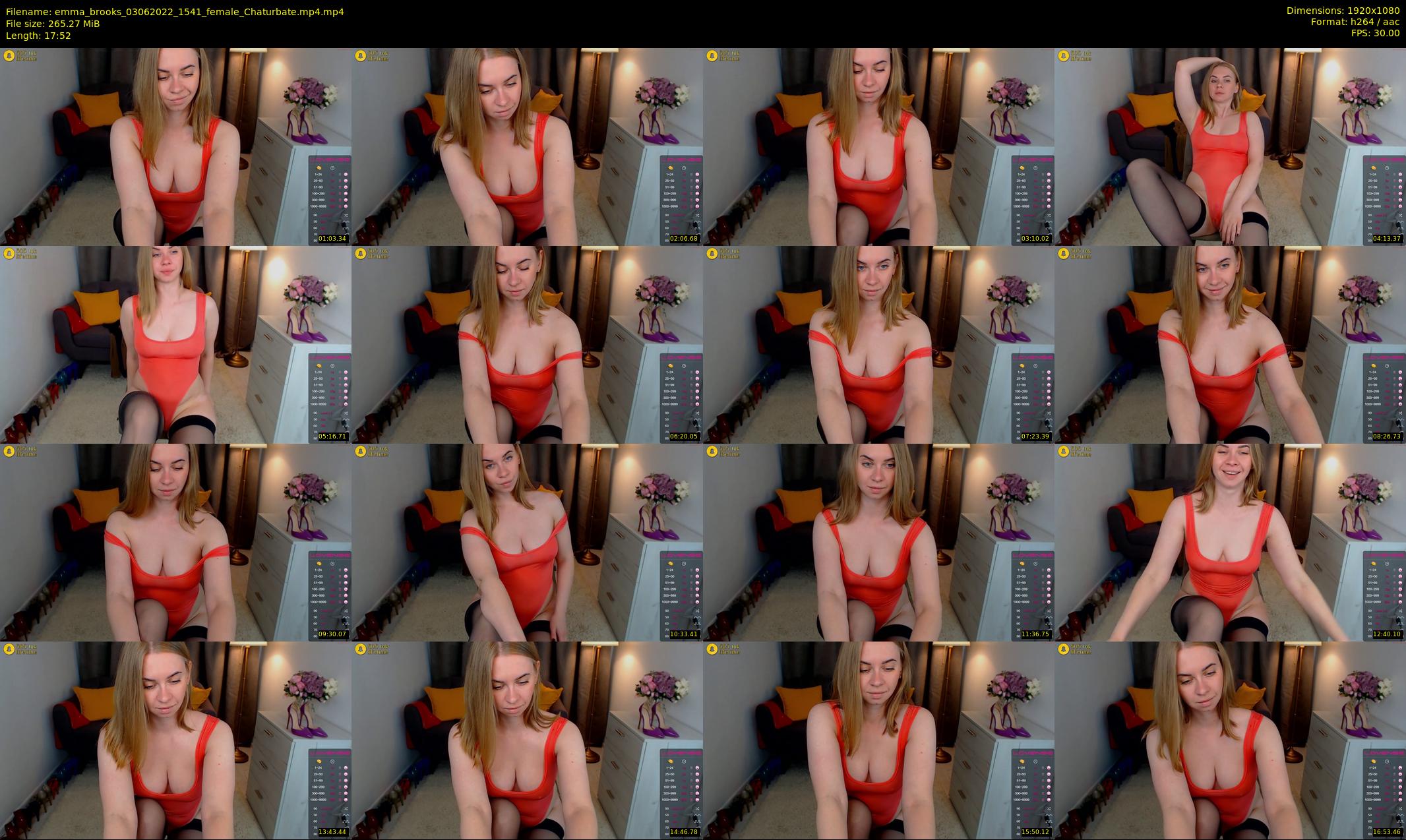 emma_brooks — 18 minute Chaturbate female cam show recording, 1080p, Jun 3, 2022