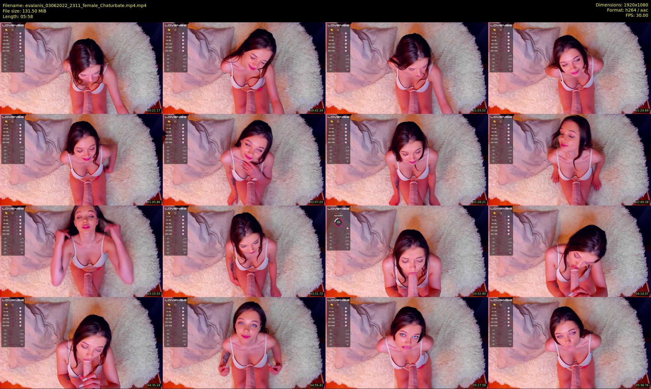 evalanis — 6 minute Chaturbate couple cam show recording, 1080p, Jun 3, 2022