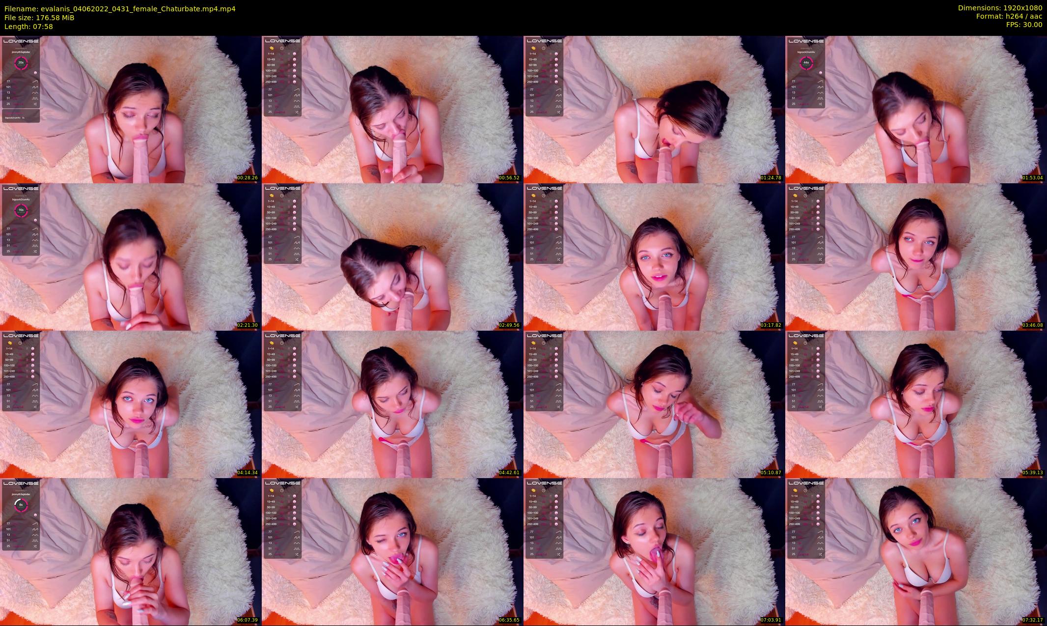 evalanis — 8 minute Chaturbate couple cam show recording, 1080p, Jun 4, 2022