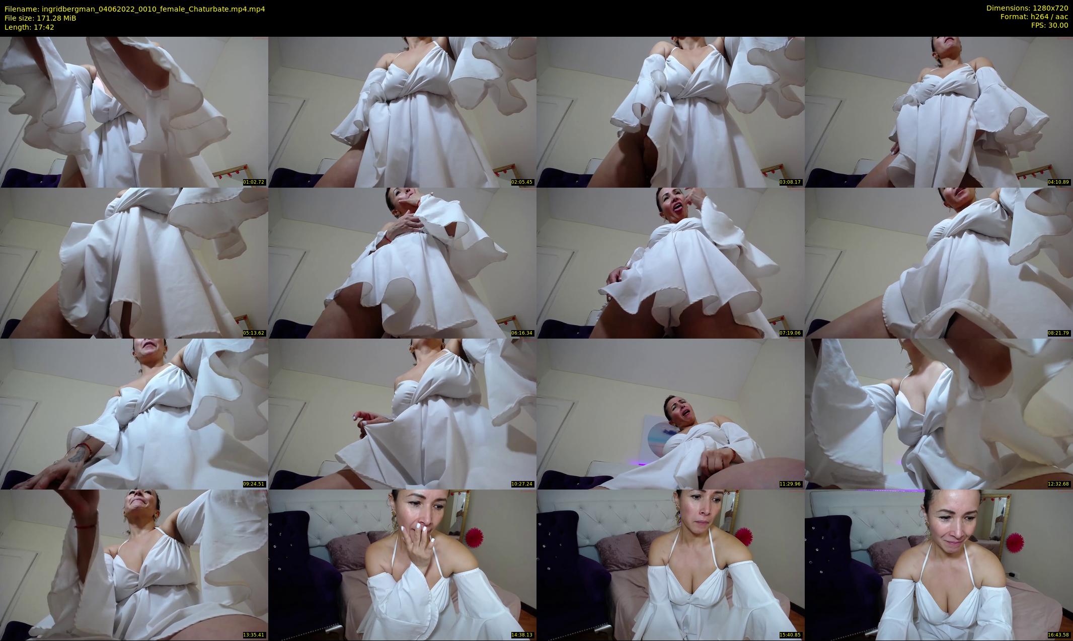 ingridbergman — 18 minute Chaturbate female cam show recording, 720p, Jun 4, 2022
