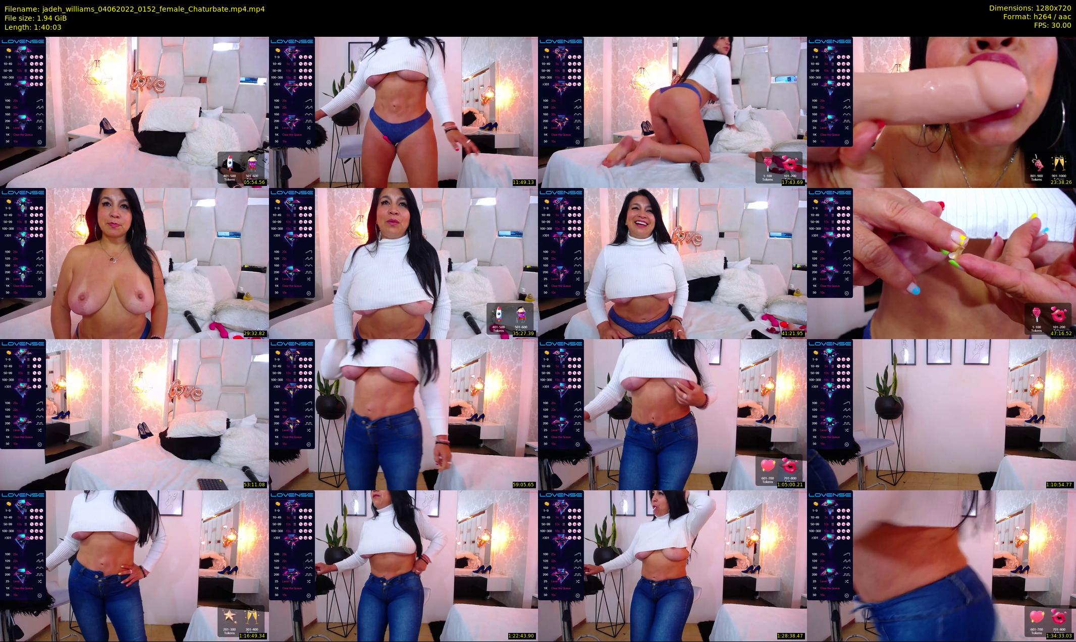 jadeh_williams — 101 minute Chaturbate female cam show recording, 720p, Jun 4, 2022