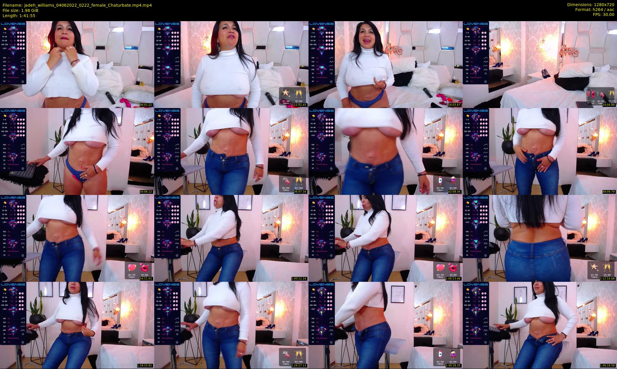jadeh_williams — 102 minute Chaturbate female cam show recording, 720p, Jun 4, 2022
