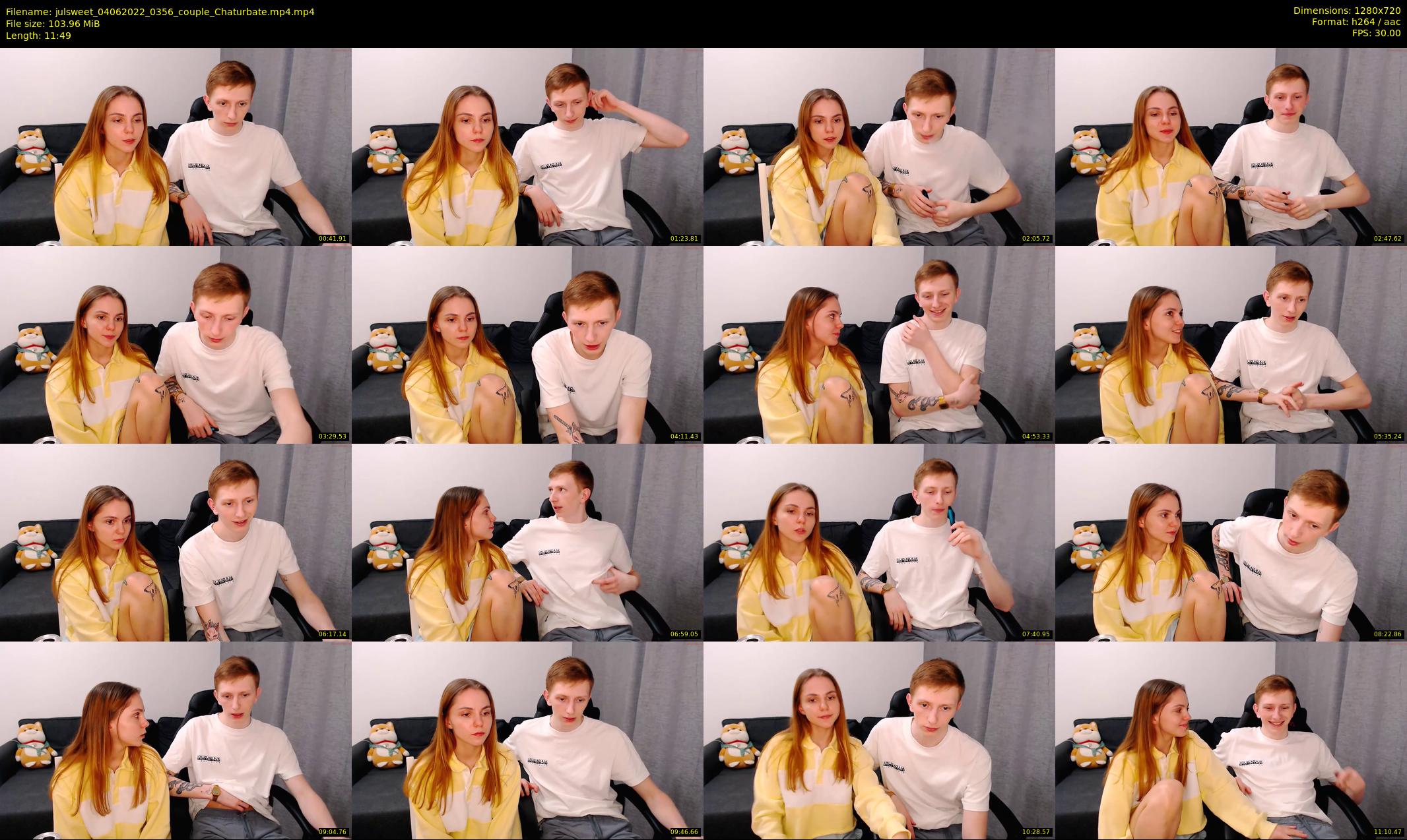 julsweet — 12 minute Chaturbate male cam show recording, 720p, Jun 4, 2022