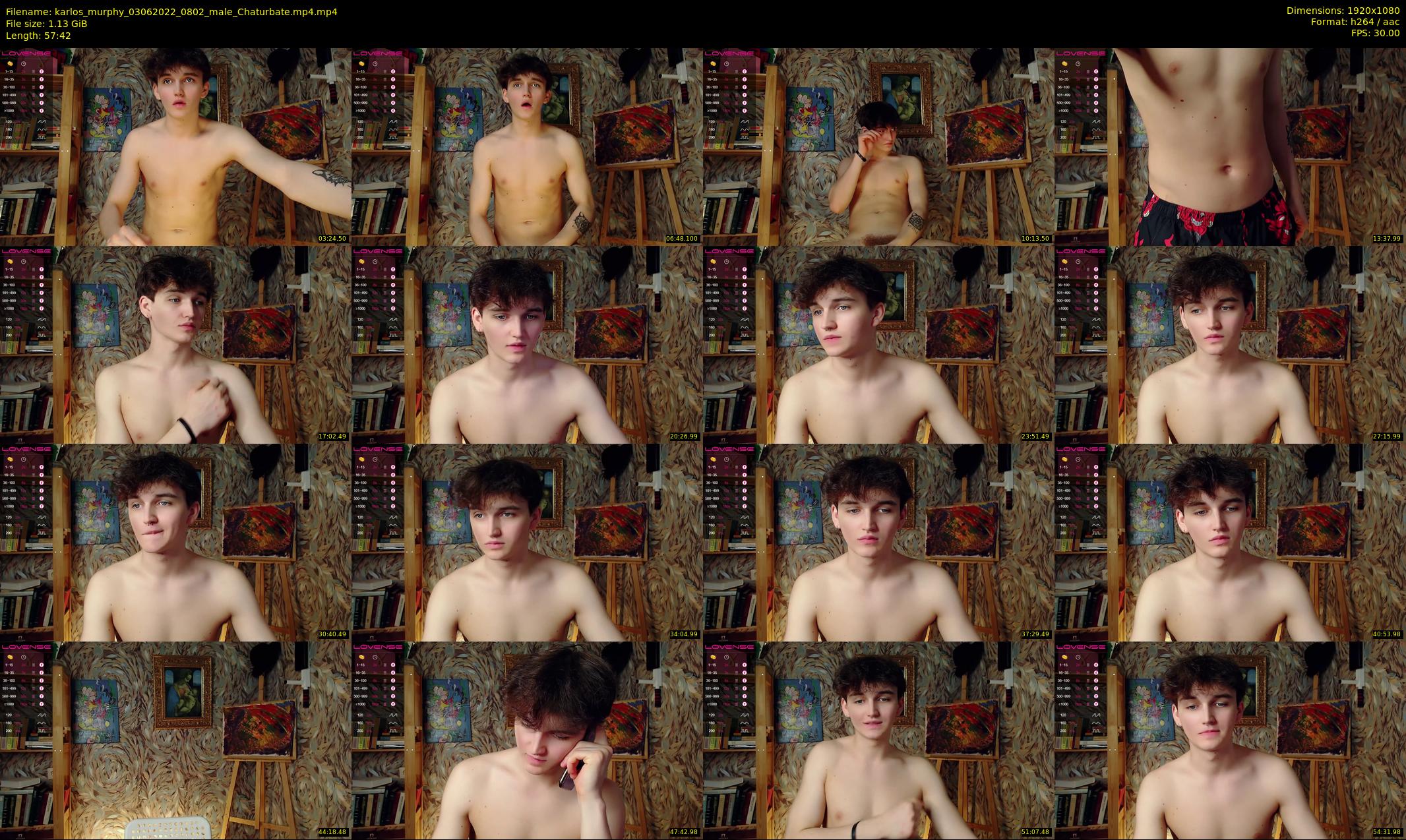 karlos_murphy — 58 minute Chaturbate male cam show recording, 1080p, Jun 3, 2022