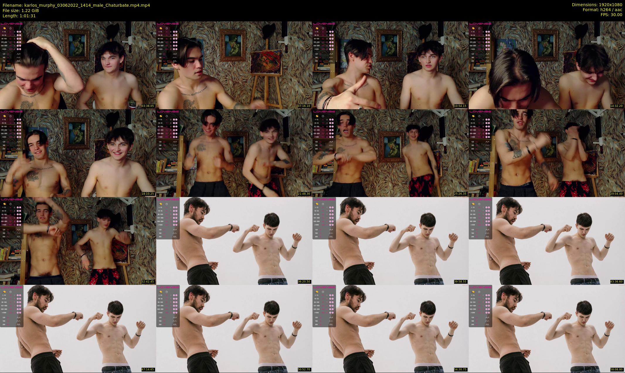 karlos_murphy — 62 minute Chaturbate male cam show recording, 1080p, Jun 3, 2022