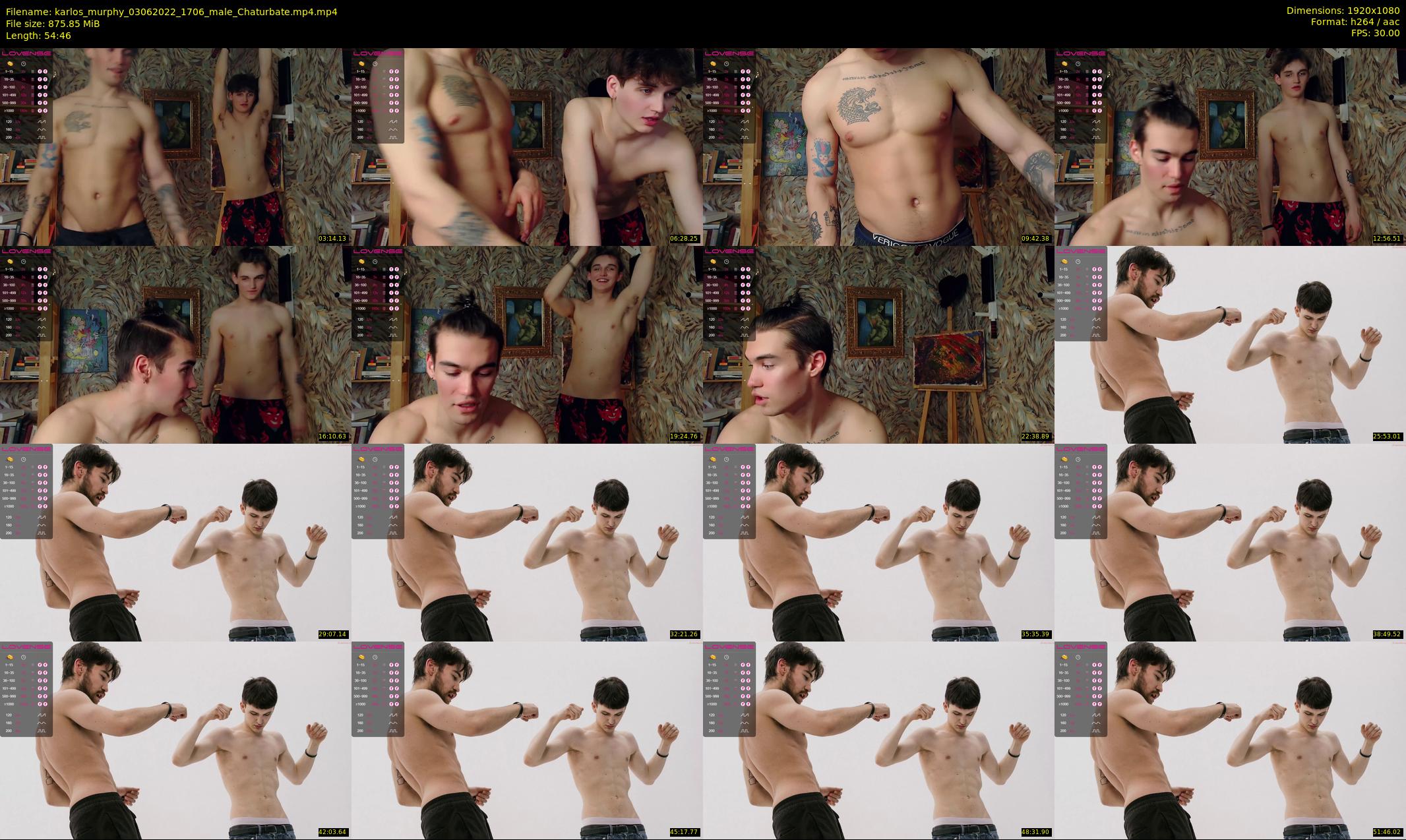 karlos_murphy — 55 minute Chaturbate male cam show recording, 1080p, Jun 3, 2022