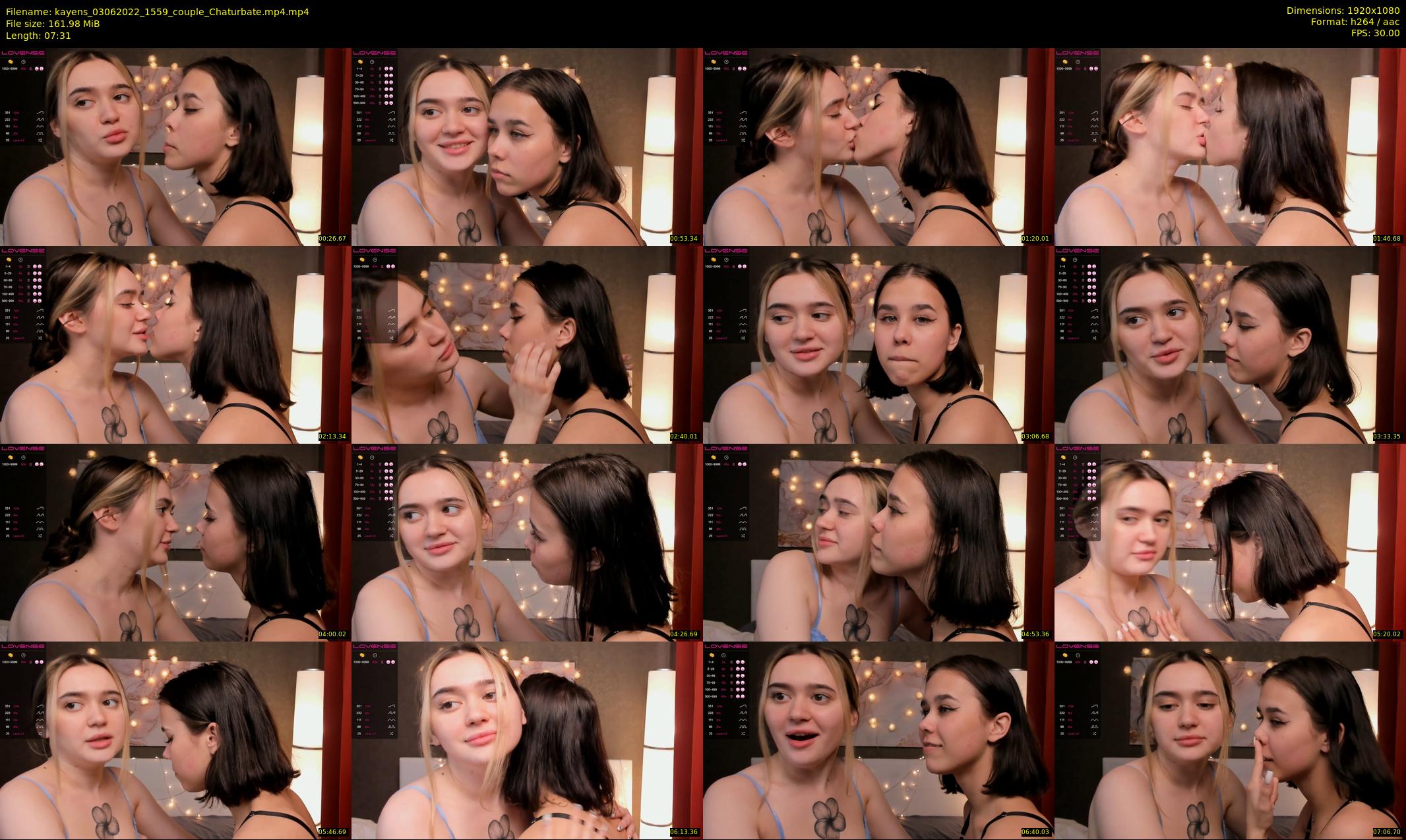 kayens — 8 minute Chaturbate couple cam show recording, 1080p, Jun 3, 2022