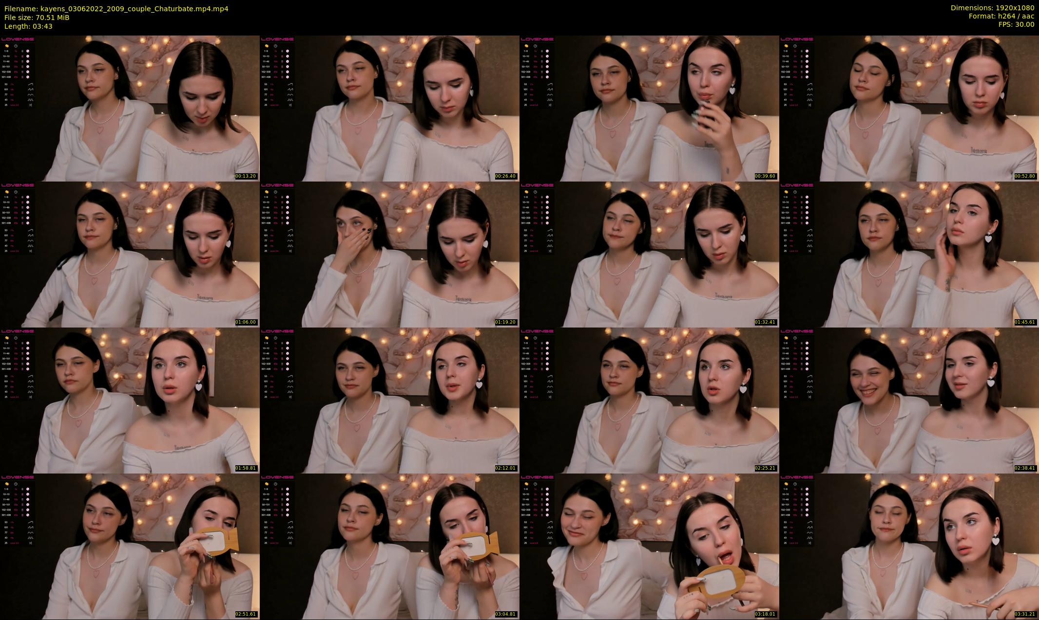 kayens — 4 minute Chaturbate couple cam show recording, 1080p, Jun 3, 2022