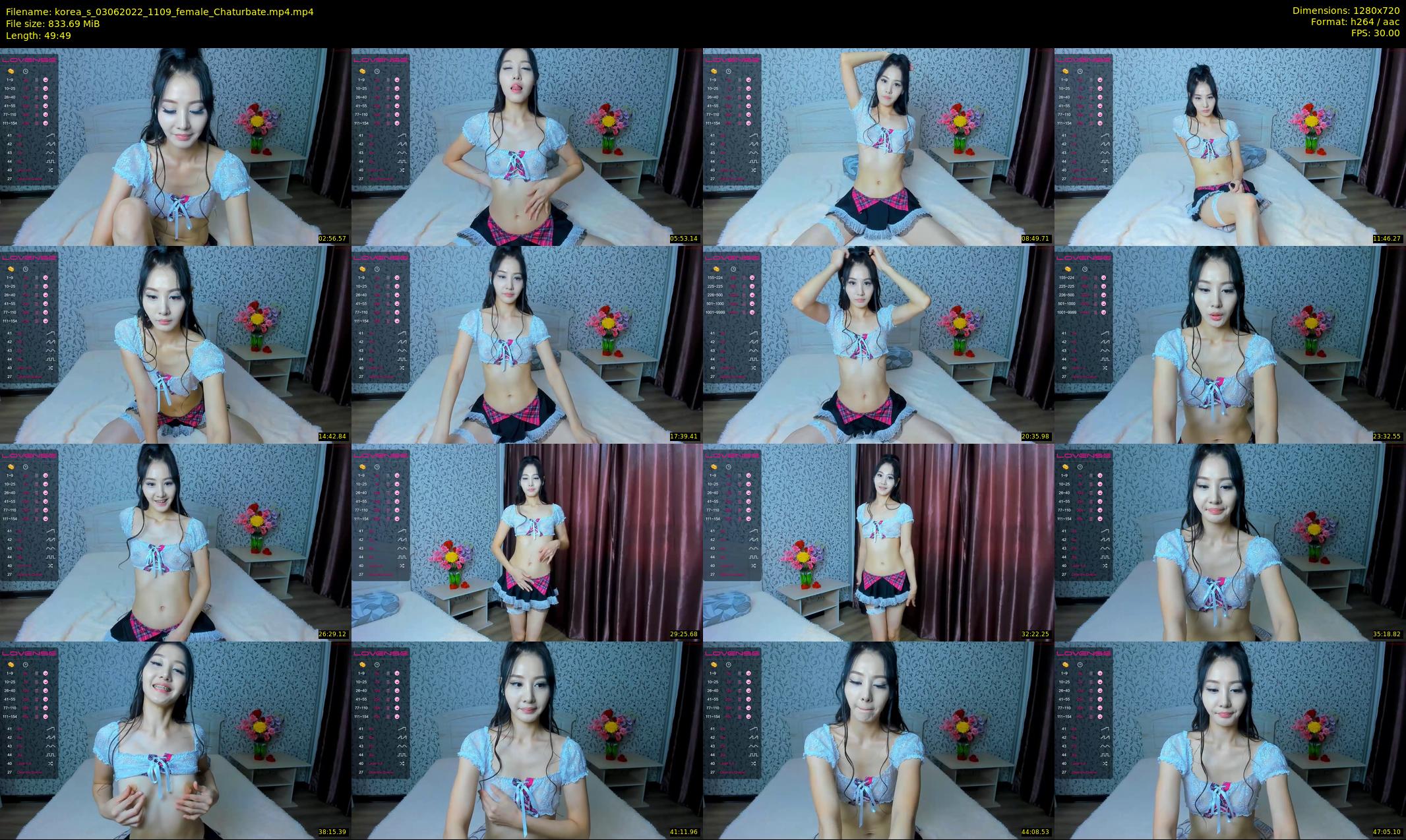 korea_s — 50 minute Chaturbate female cam show recording, 720p, Jun 3, 2022