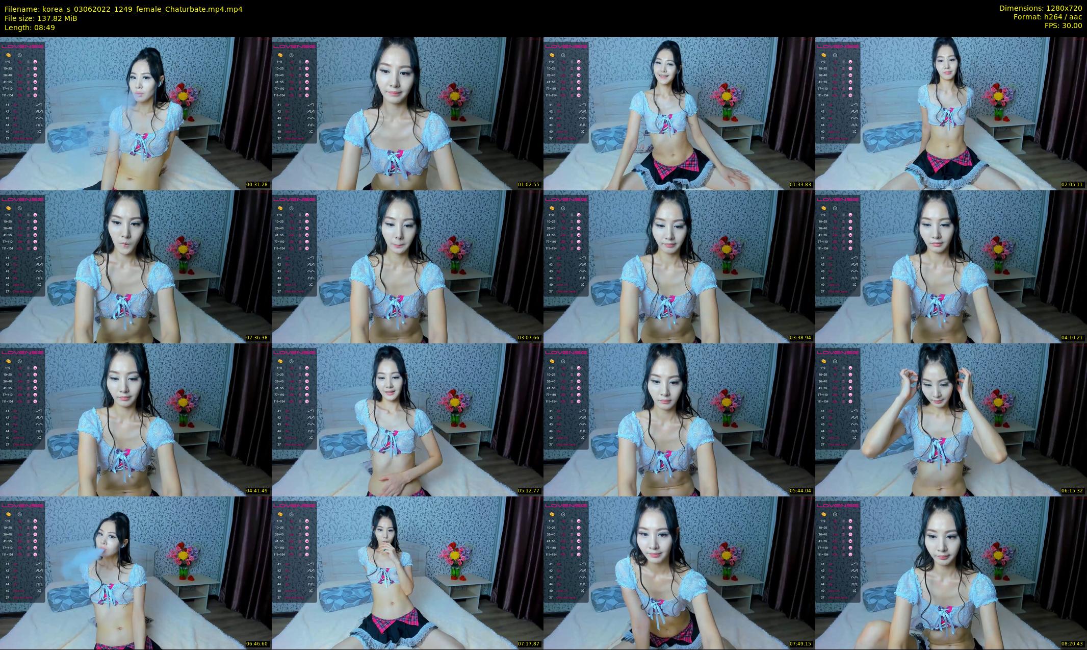 korea_s — 9 minute Chaturbate female cam show recording, 720p, Jun 3, 2022