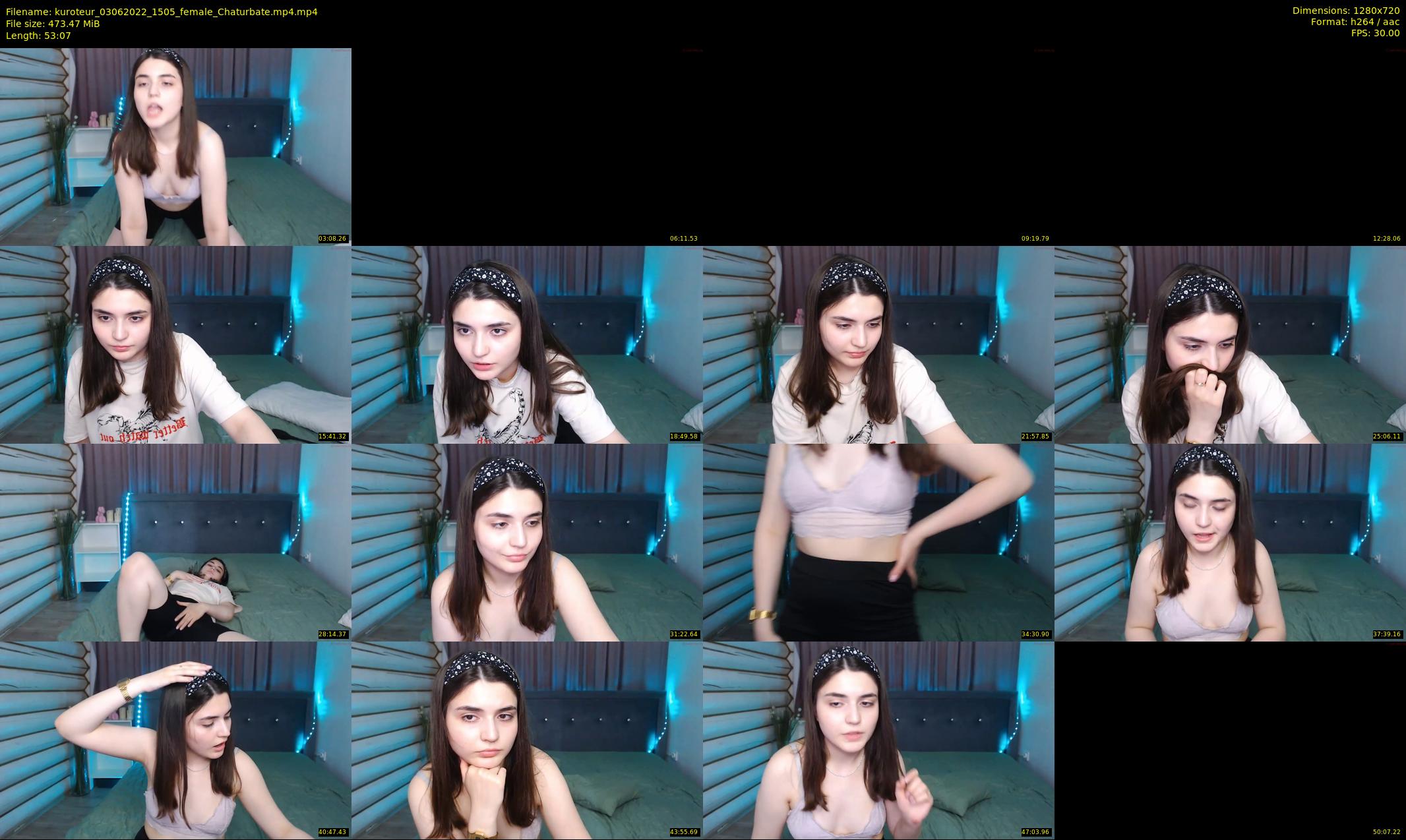 kuroteur — 54 minute Chaturbate couple cam show recording, 720p, Jun 3, 2022