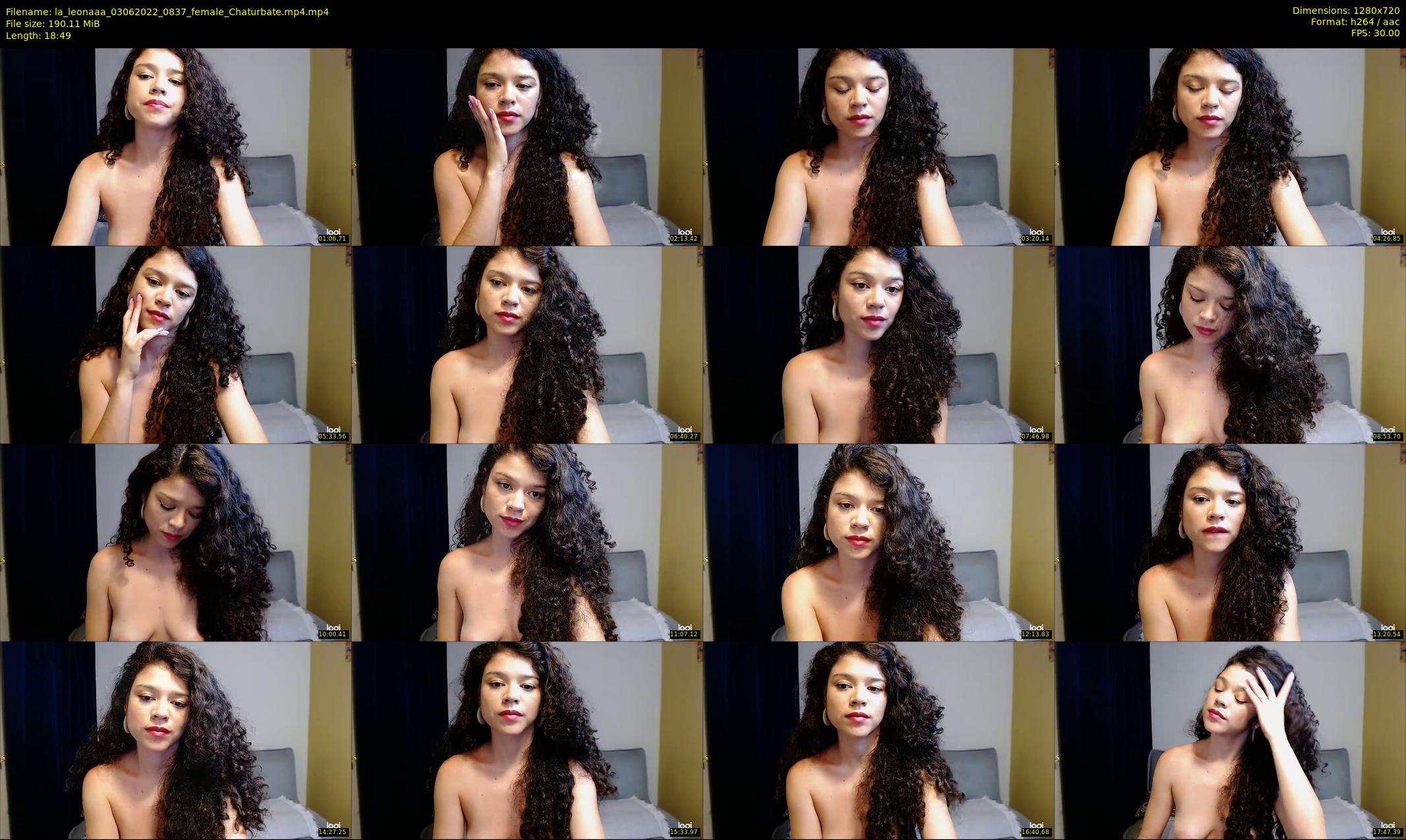 la_leonaaa — 19 minute Chaturbate female cam show recording, 720p, Jun 3, 2022