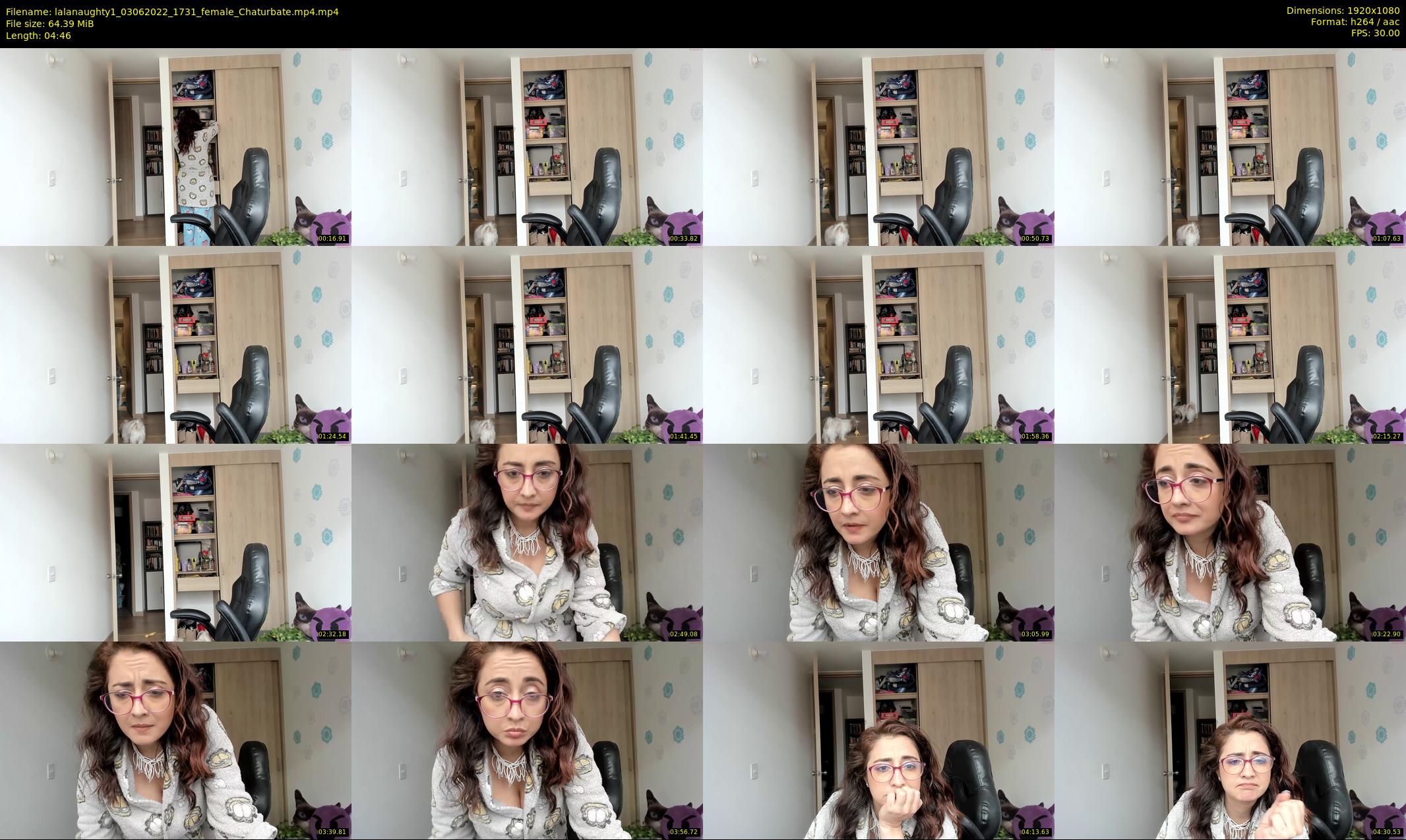 lalanaughty1 — 5 minute Chaturbate female cam show recording, 1080p, Jun 3, 2022
