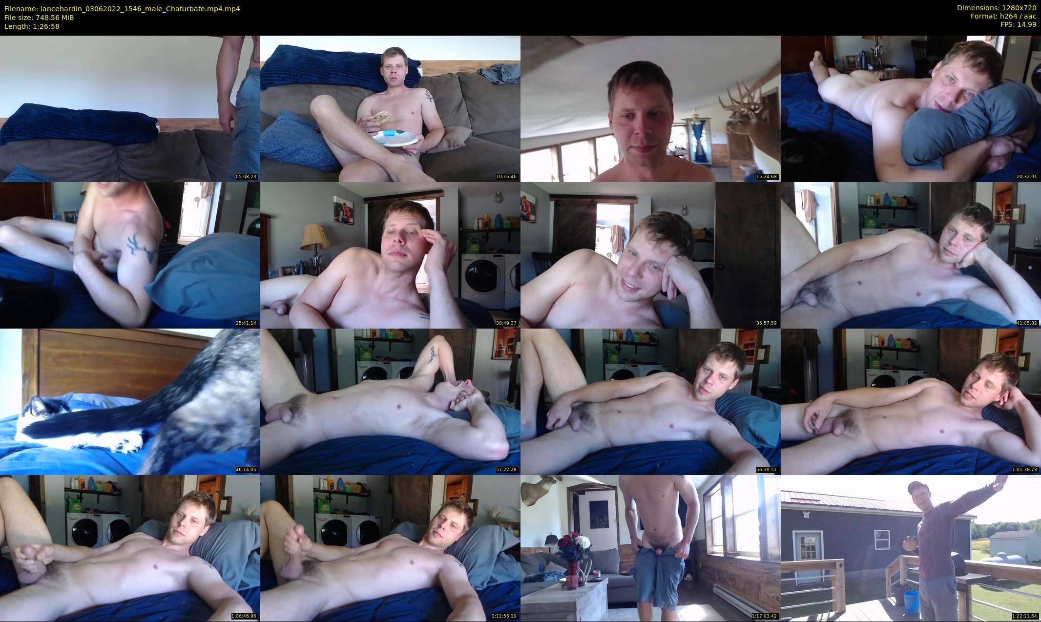 lancehardin — 87 minute Chaturbate male cam show recording, 720p, Jun 3, 2022