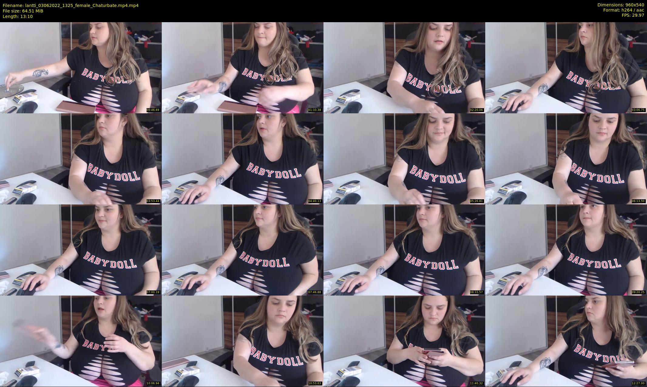 lantti — 14 minute Chaturbate female cam show recording, 480p, Jun 3, 2022