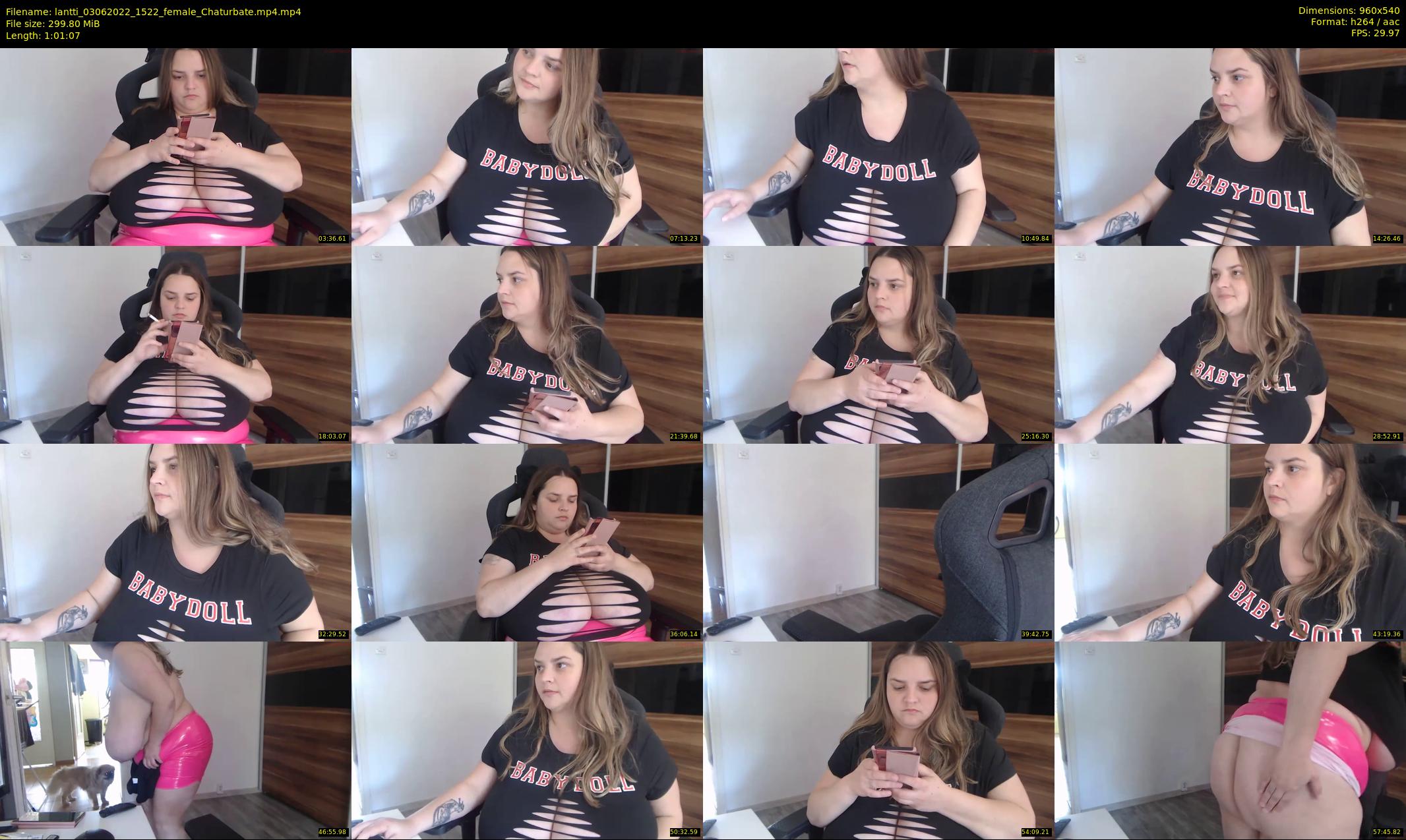 lantti — 62 minute Chaturbate female cam show recording, 480p, Jun 3, 2022