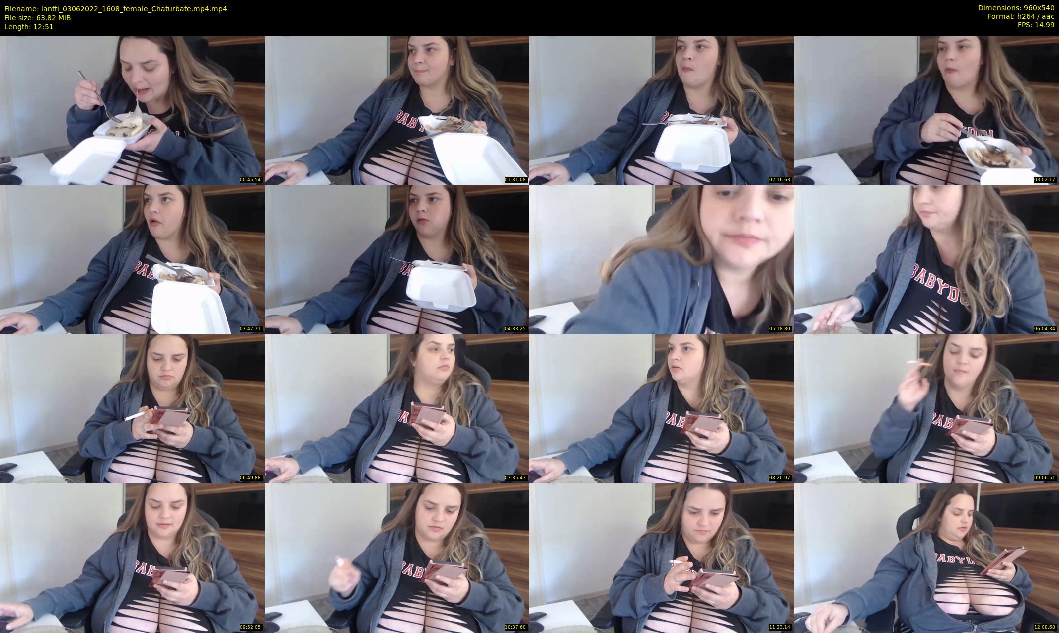 lantti — 13 minute Chaturbate female cam show recording, 480p, Jun 3, 2022