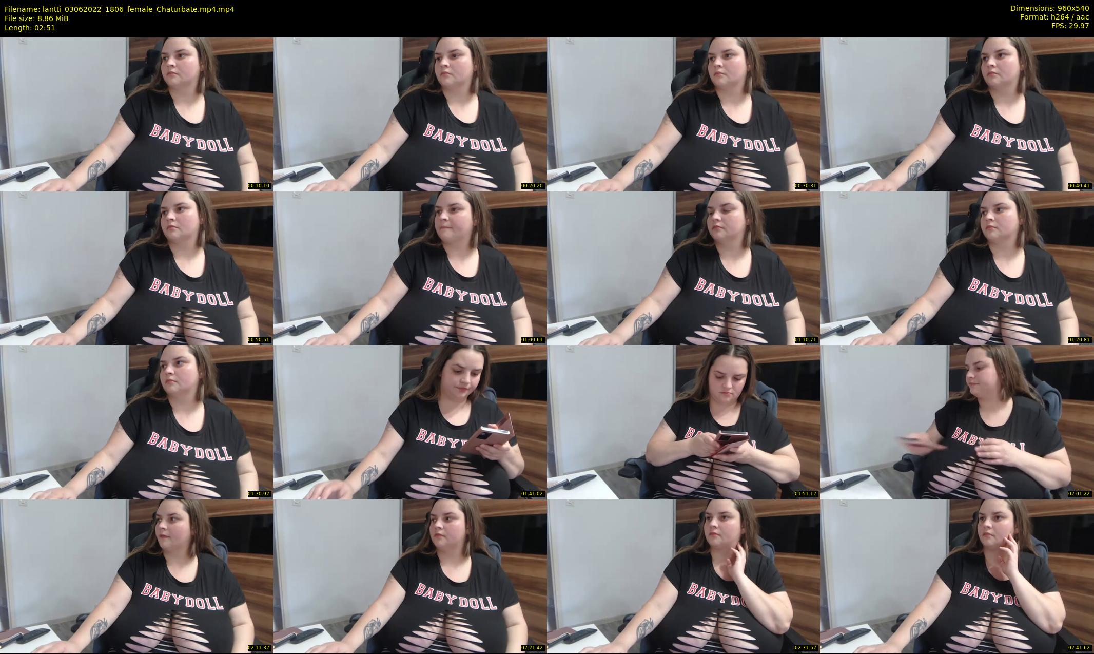 lantti — 3 minute Chaturbate female cam show recording, 480p, Jun 3, 2022