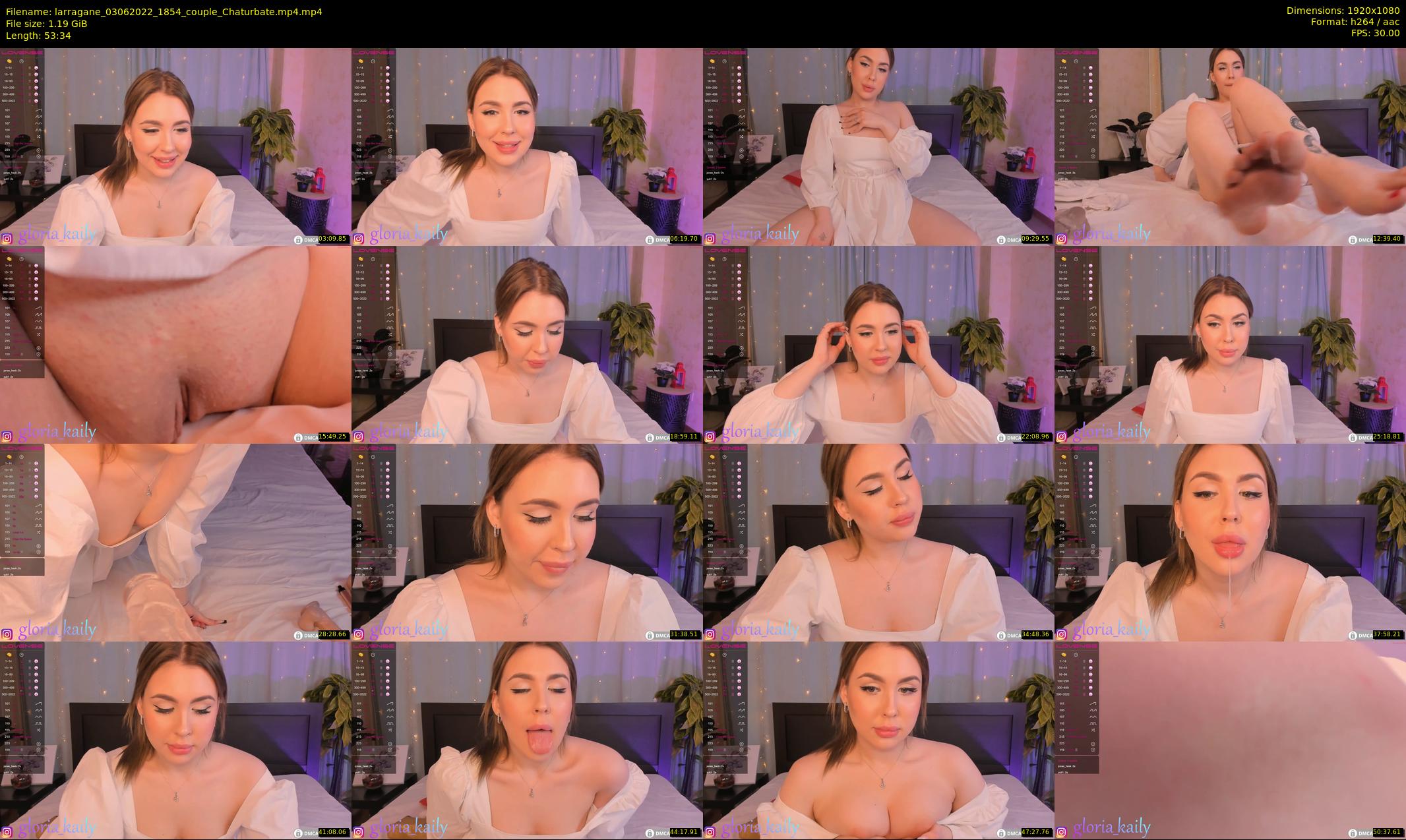 larragane — 54 minute Chaturbate couple cam show recording, 1080p, Jun 3, 2022
