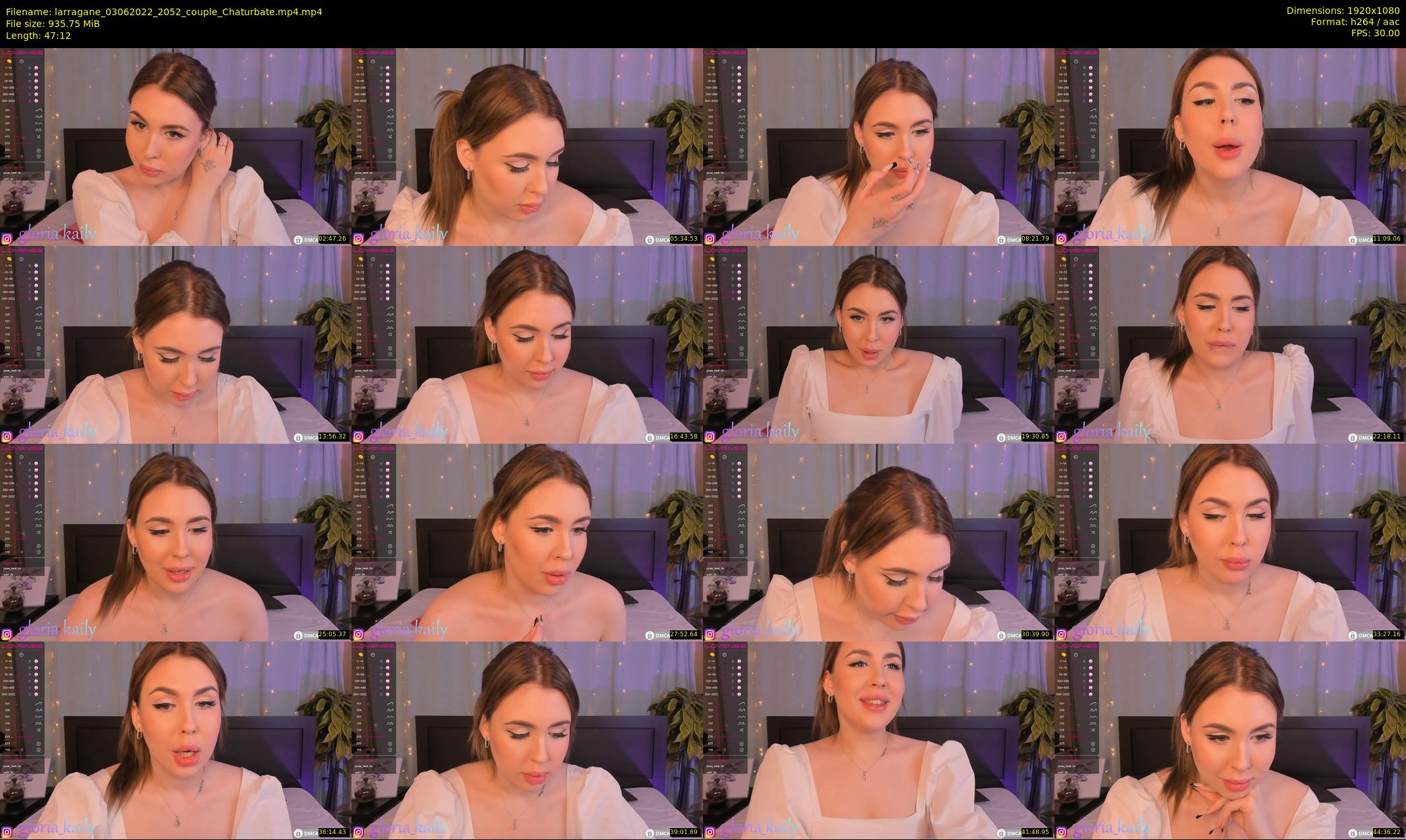 larragane — 48 minute Chaturbate couple cam show recording, 1080p, Jun 3, 2022