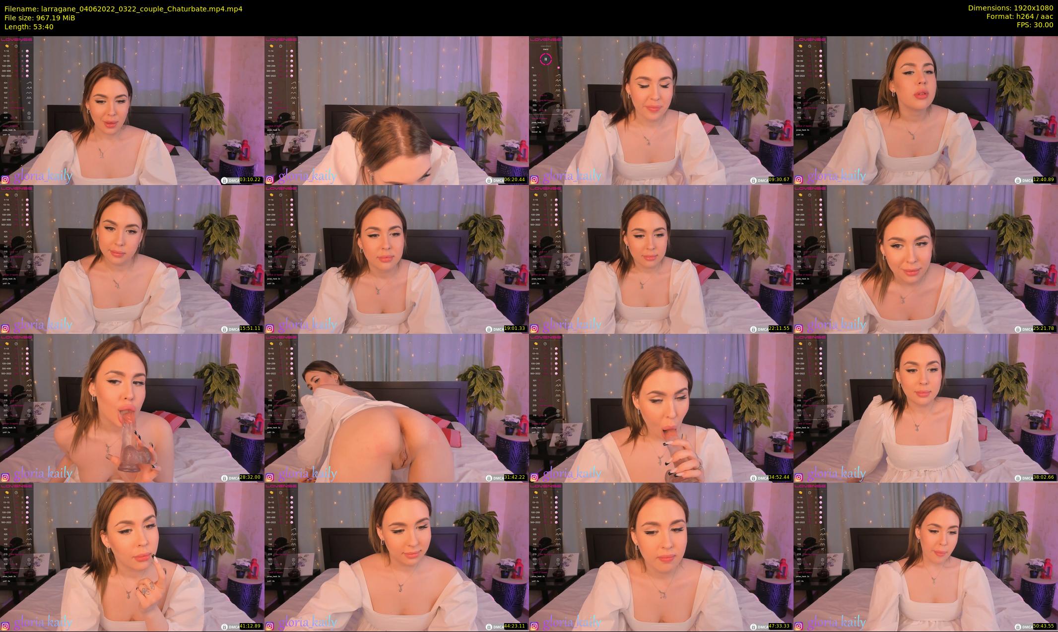 larragane — 54 minute Chaturbate couple cam show recording, 1080p, Jun 4, 2022