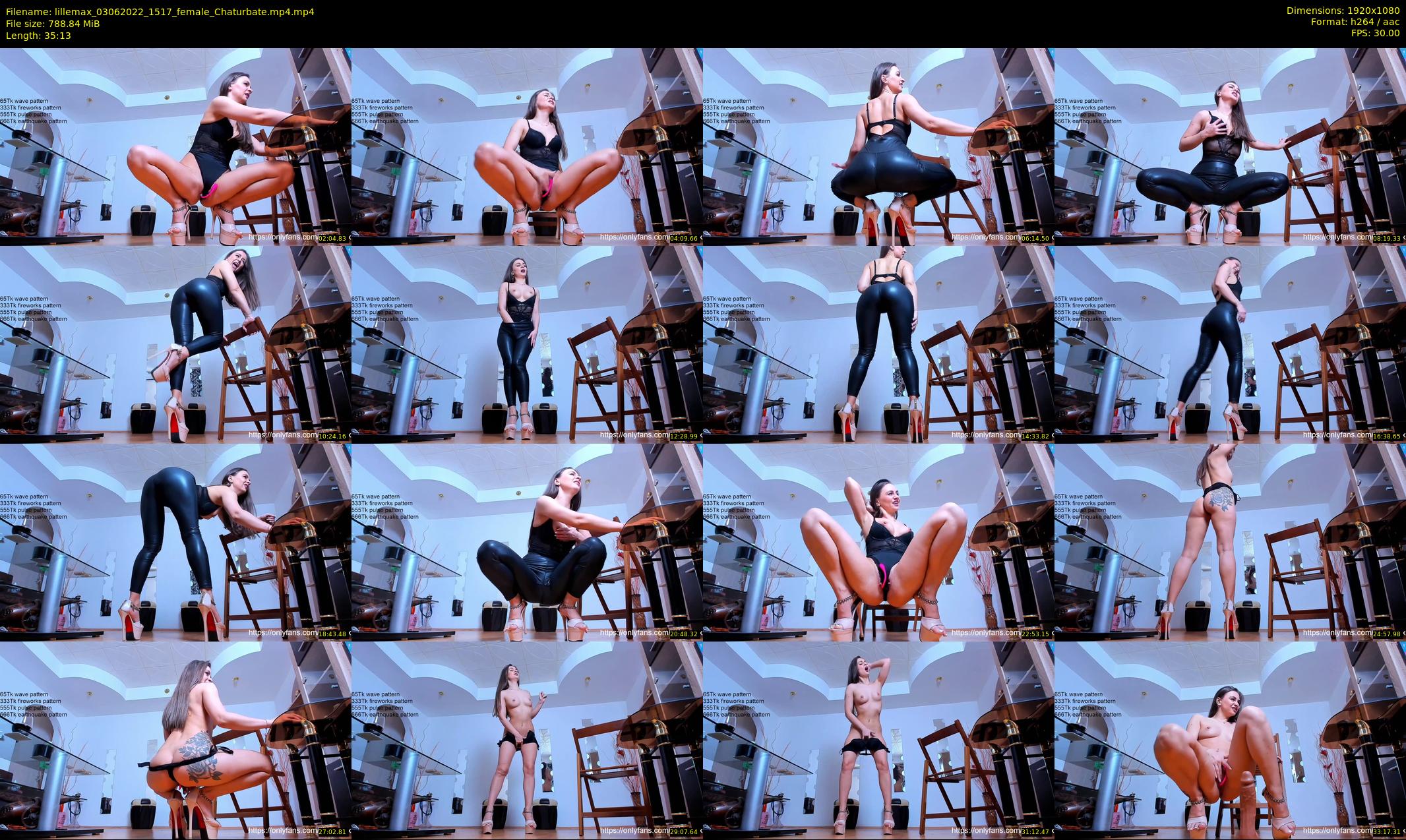 lillemax — 36 minute Chaturbate female cam show recording, 1080p, Jun 3, 2022