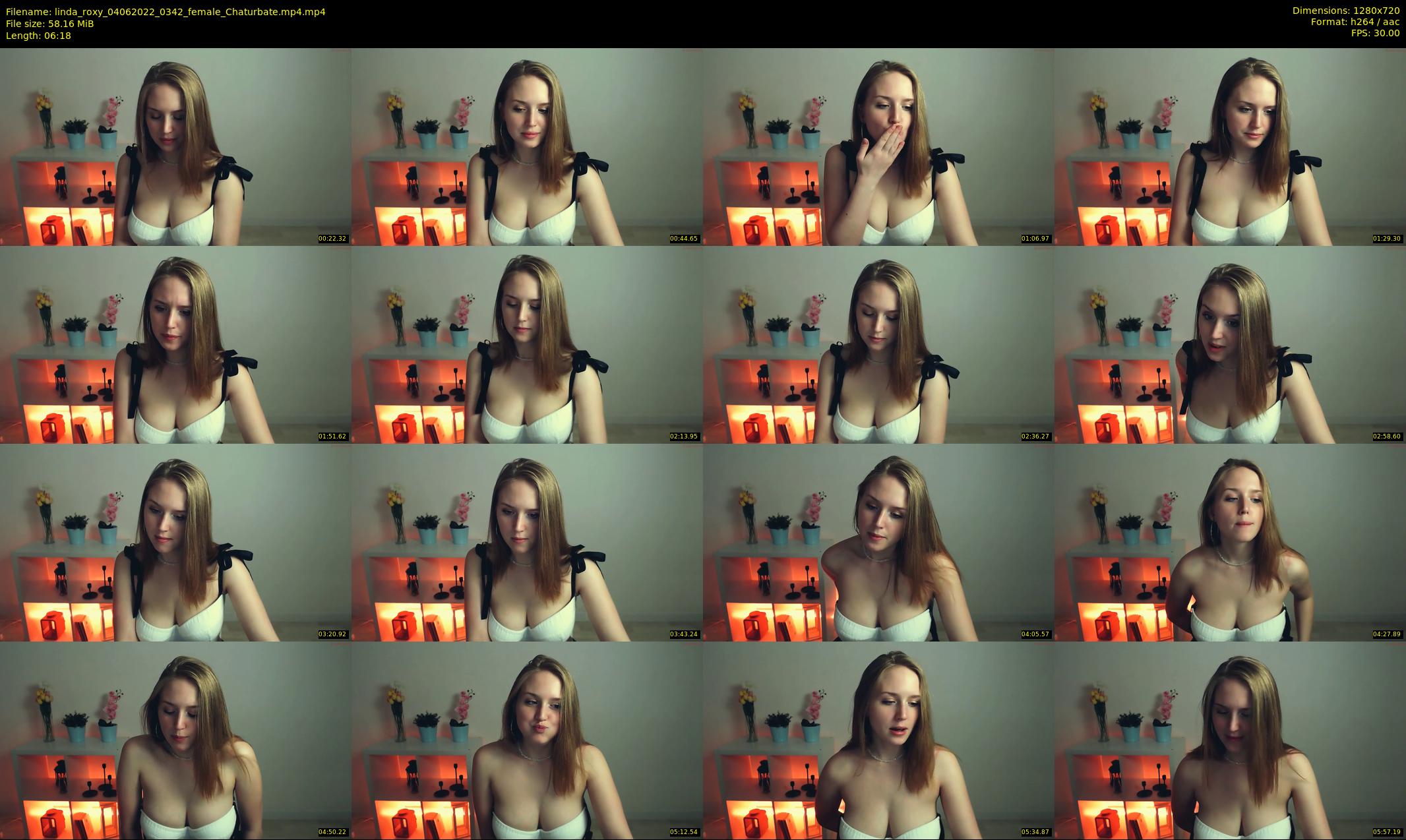 linda_roxy — 7 minute Chaturbate female cam show recording, 720p, Jun 4, 2022