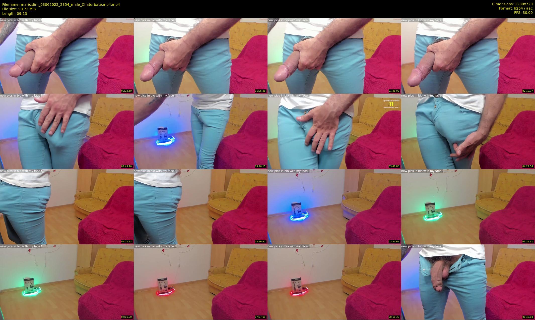 marioslim — 10 minute Chaturbate male cam show recording, 720p, Jun 3, 2022