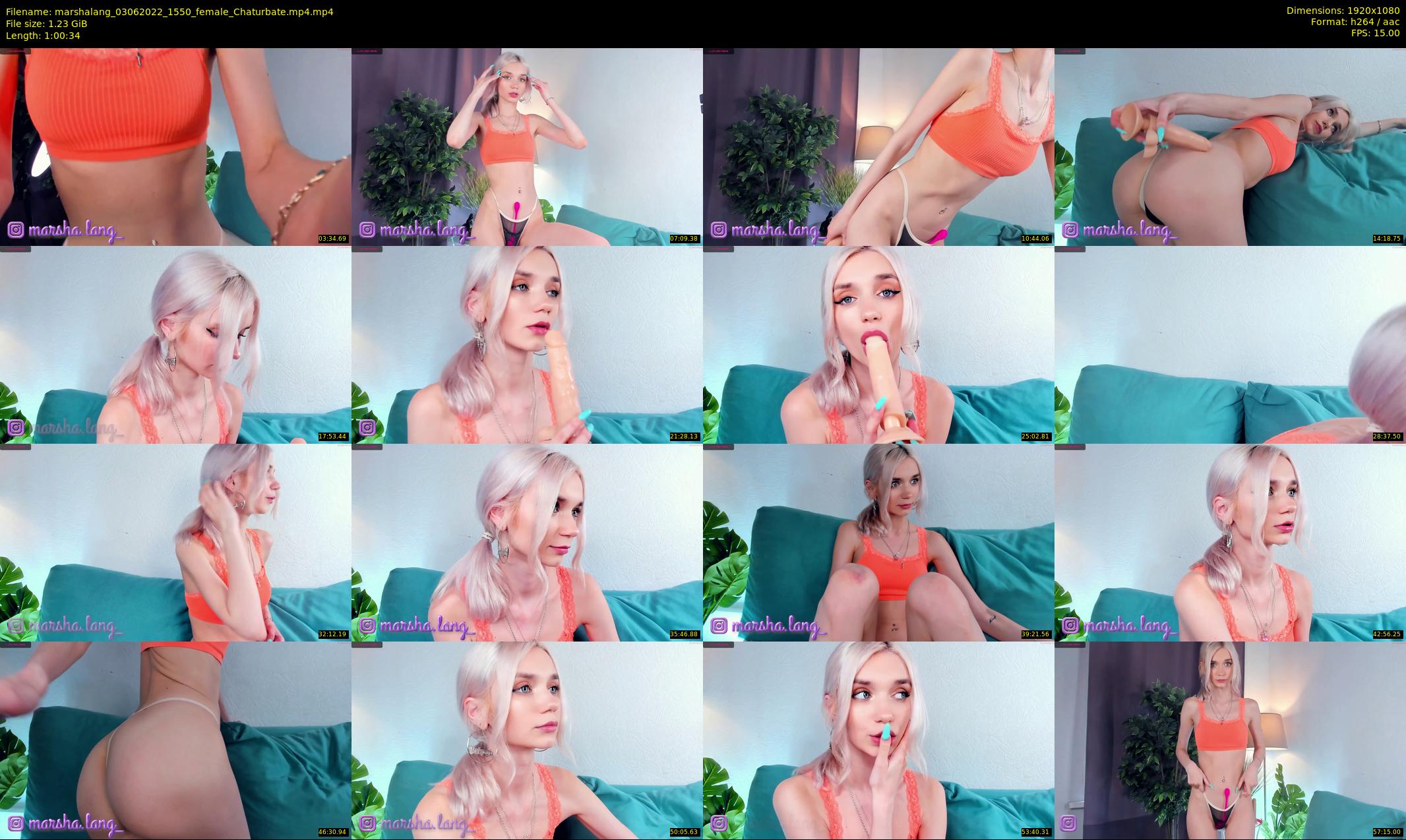 marshalang — 61 minute Chaturbate couple cam show recording, 1080p, Jun 3, 2022