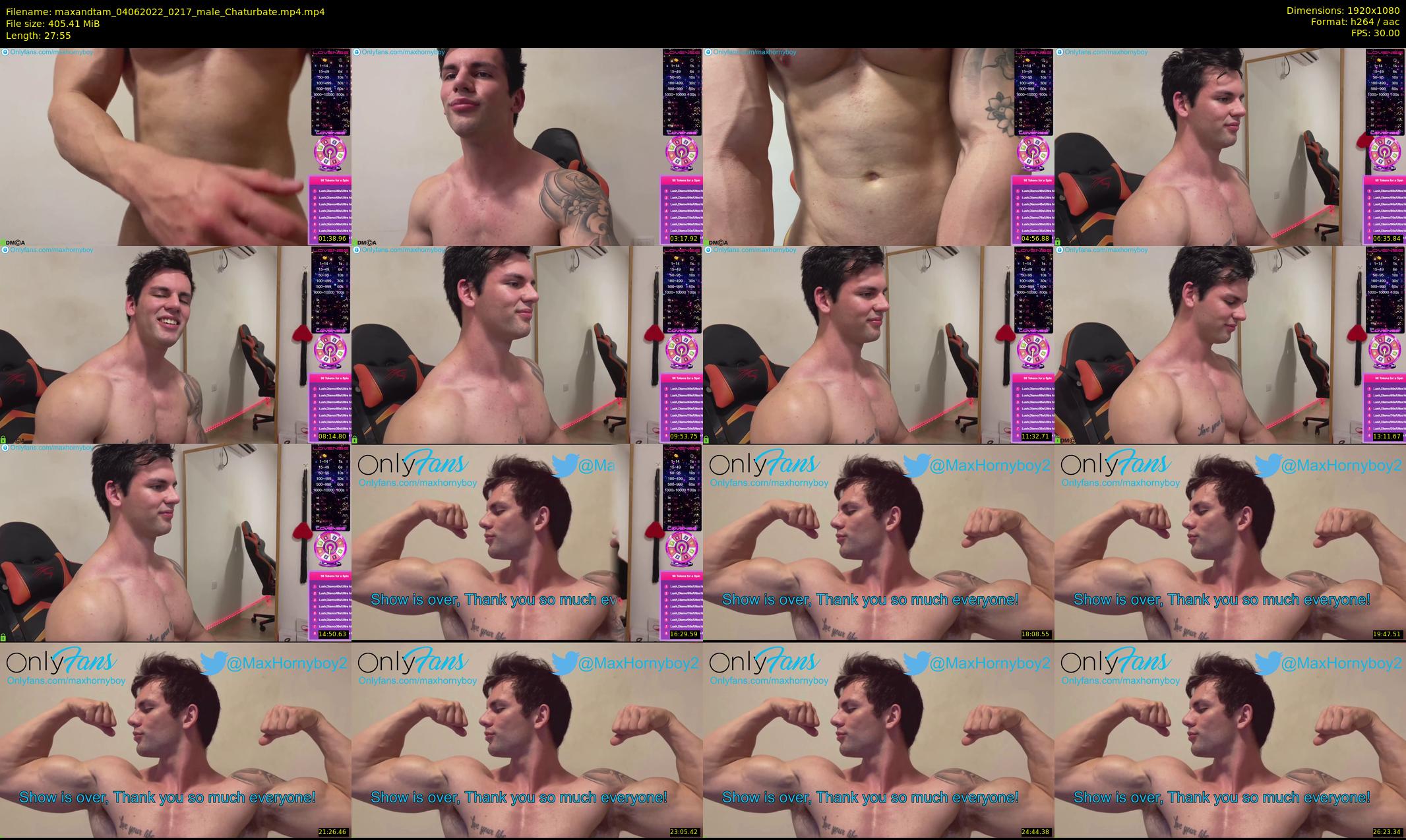 maxandtam — 28 minute Chaturbate couple cam show recording, 1080p, Jun 4, 2022