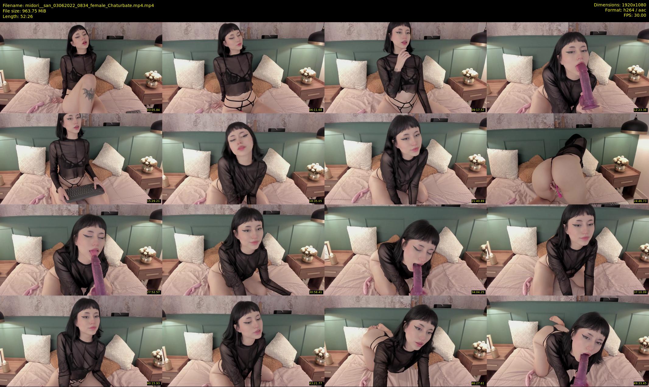midori__san — 53 minute Chaturbate female cam show recording, 1080p, Jun 3, 2022