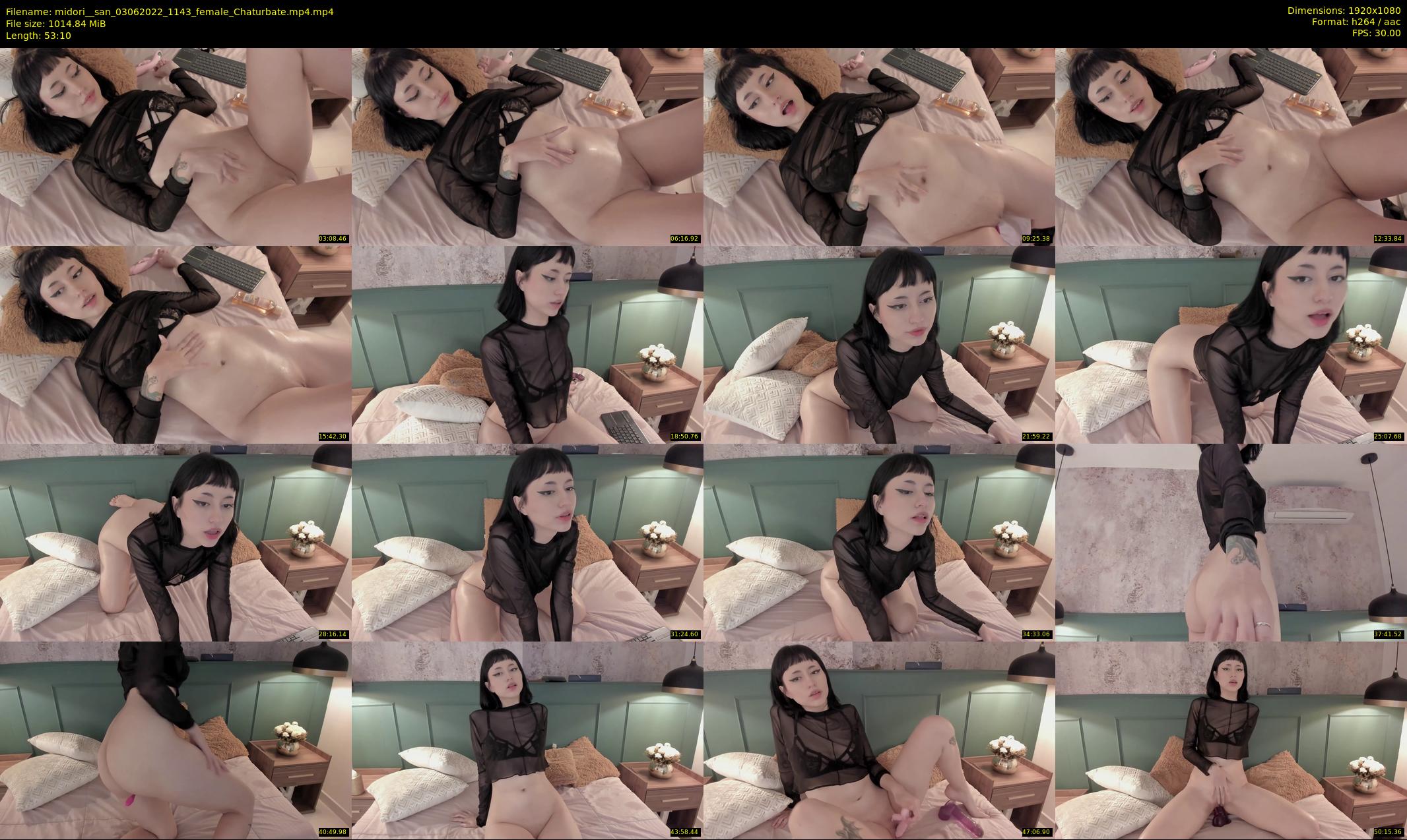 midori__san — 54 minute Chaturbate female cam show recording, 1080p, Jun 3, 2022
