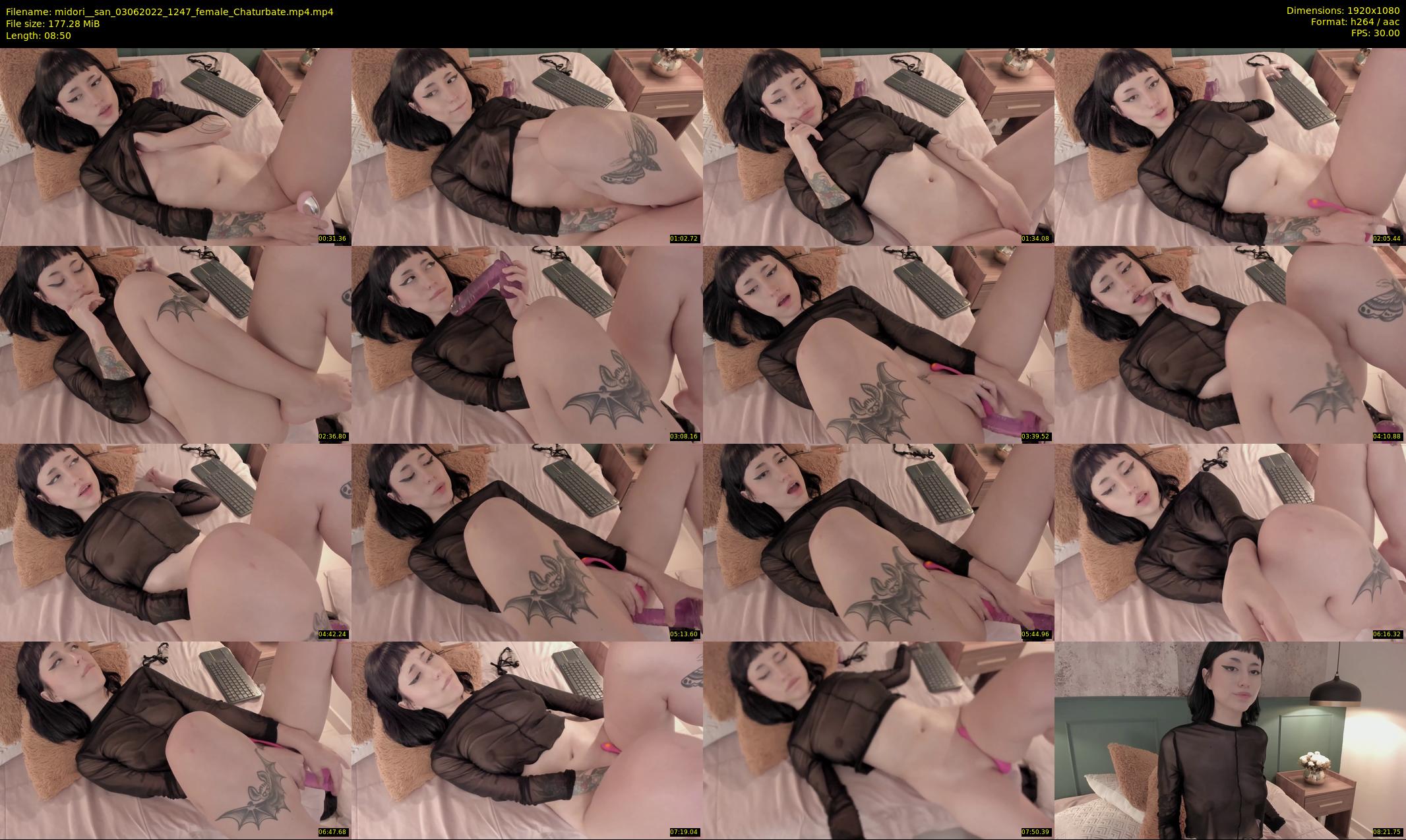 midori__san — 9 minute Chaturbate female cam show recording, 1080p, Jun 3, 2022