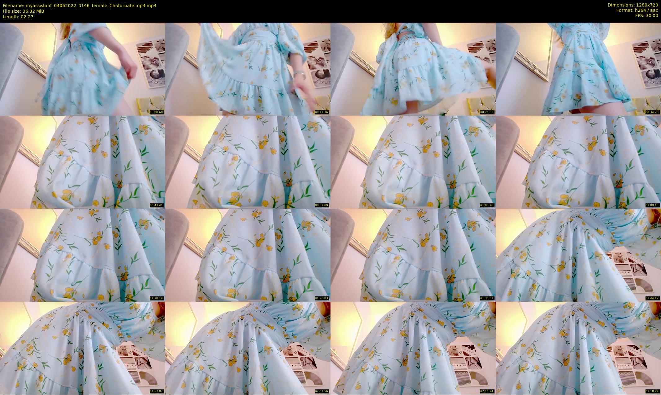 myassistant — 3 minute Chaturbate female cam show recording, 720p, Jun 4, 2022