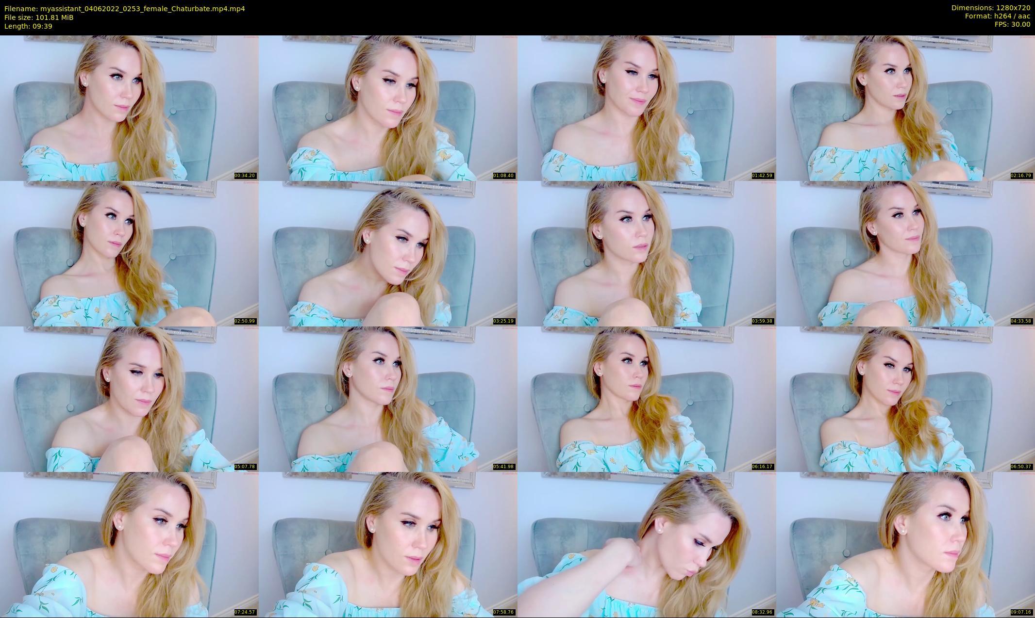myassistant — 10 minute Chaturbate female cam show recording, 720p, Jun 4, 2022