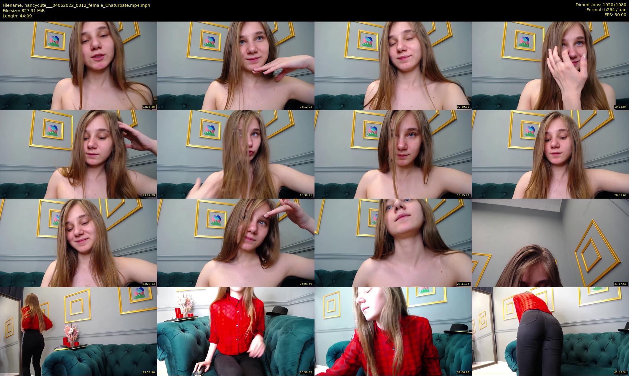 nancycute__ — 45 minute Chaturbate female cam show recording, 1080p, Jun 4, 2022