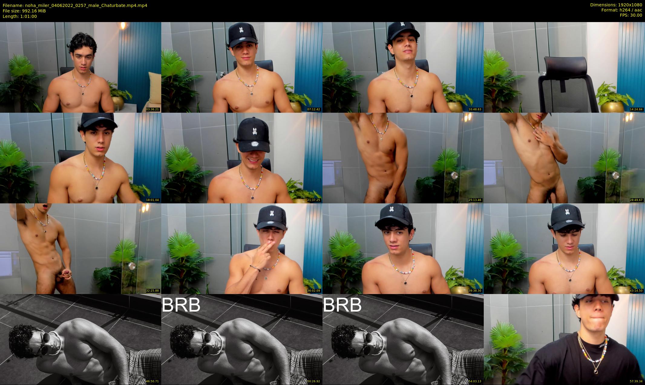 noha_miler — 61 minute Chaturbate male cam show recording, 1080p, Jun 4, 2022