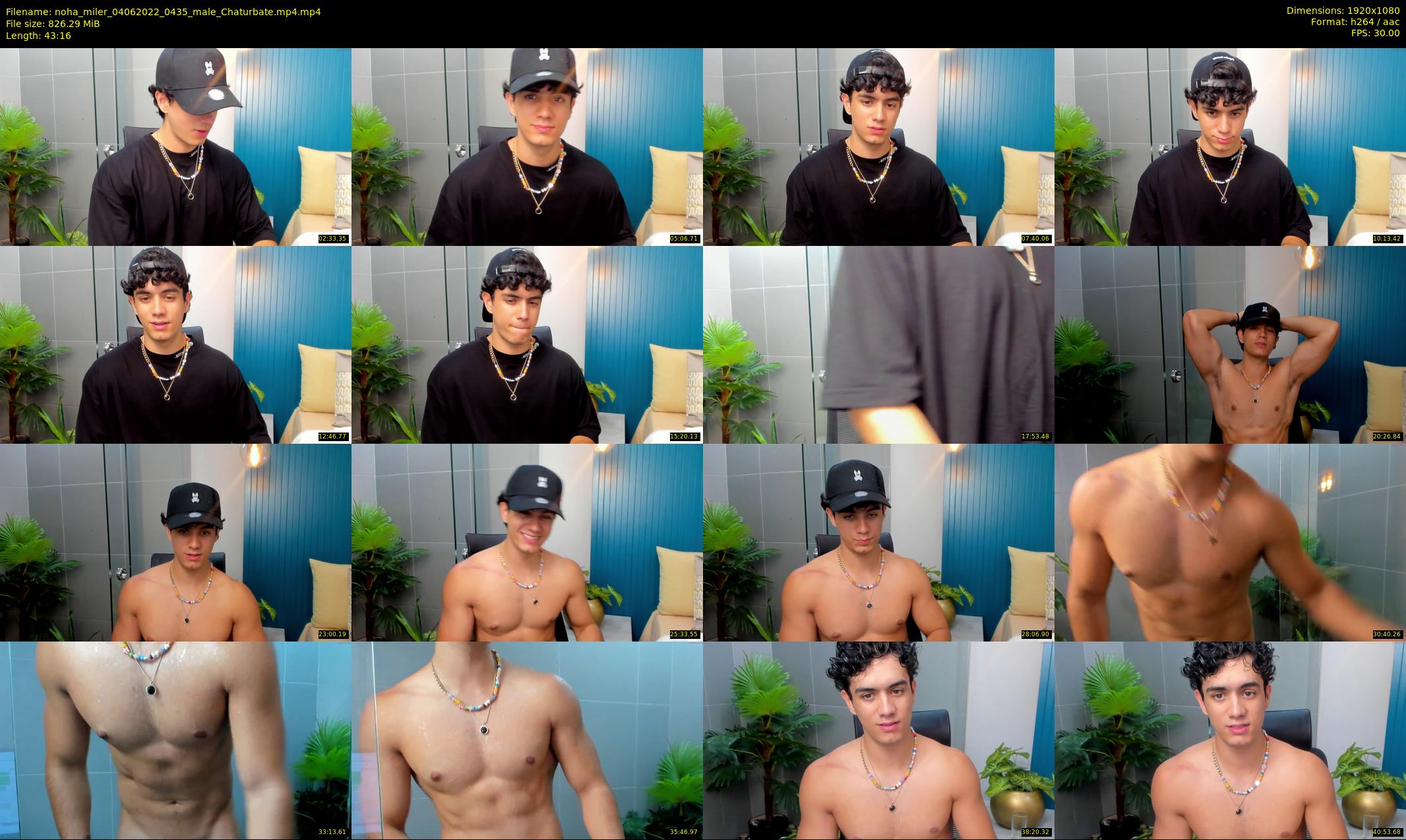 noha_miler — 44 minute Chaturbate male cam show recording, 1080p, Jun 4, 2022